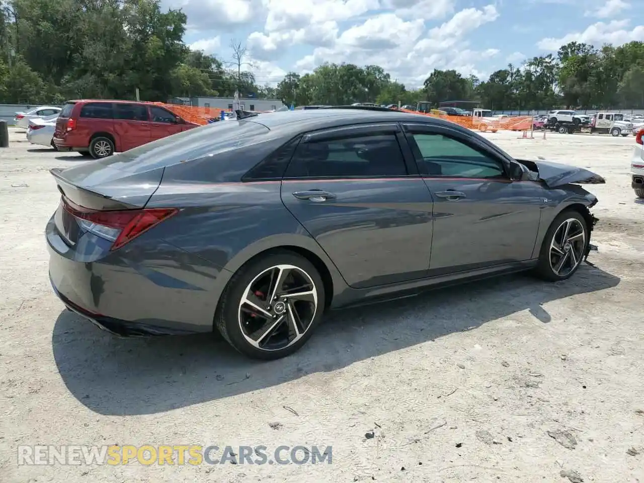 3 Photograph of a damaged car KMHLR4AF0PU581897 HYUNDAI ELANTRA 2023