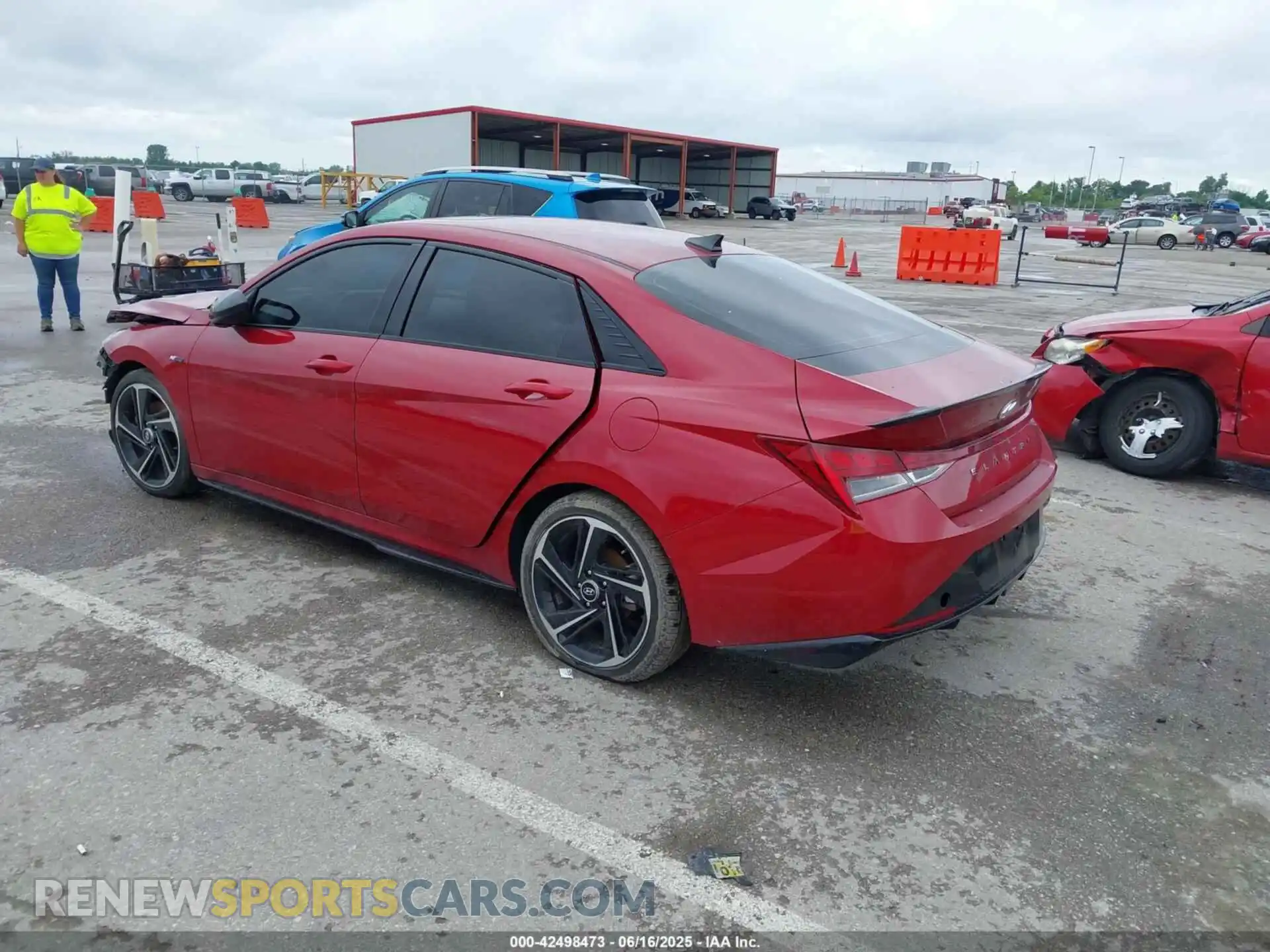 3 Фотография поврежденного автомобиля KMHLR4AF1PU483512 HYUNDAI ELANTRA 2023