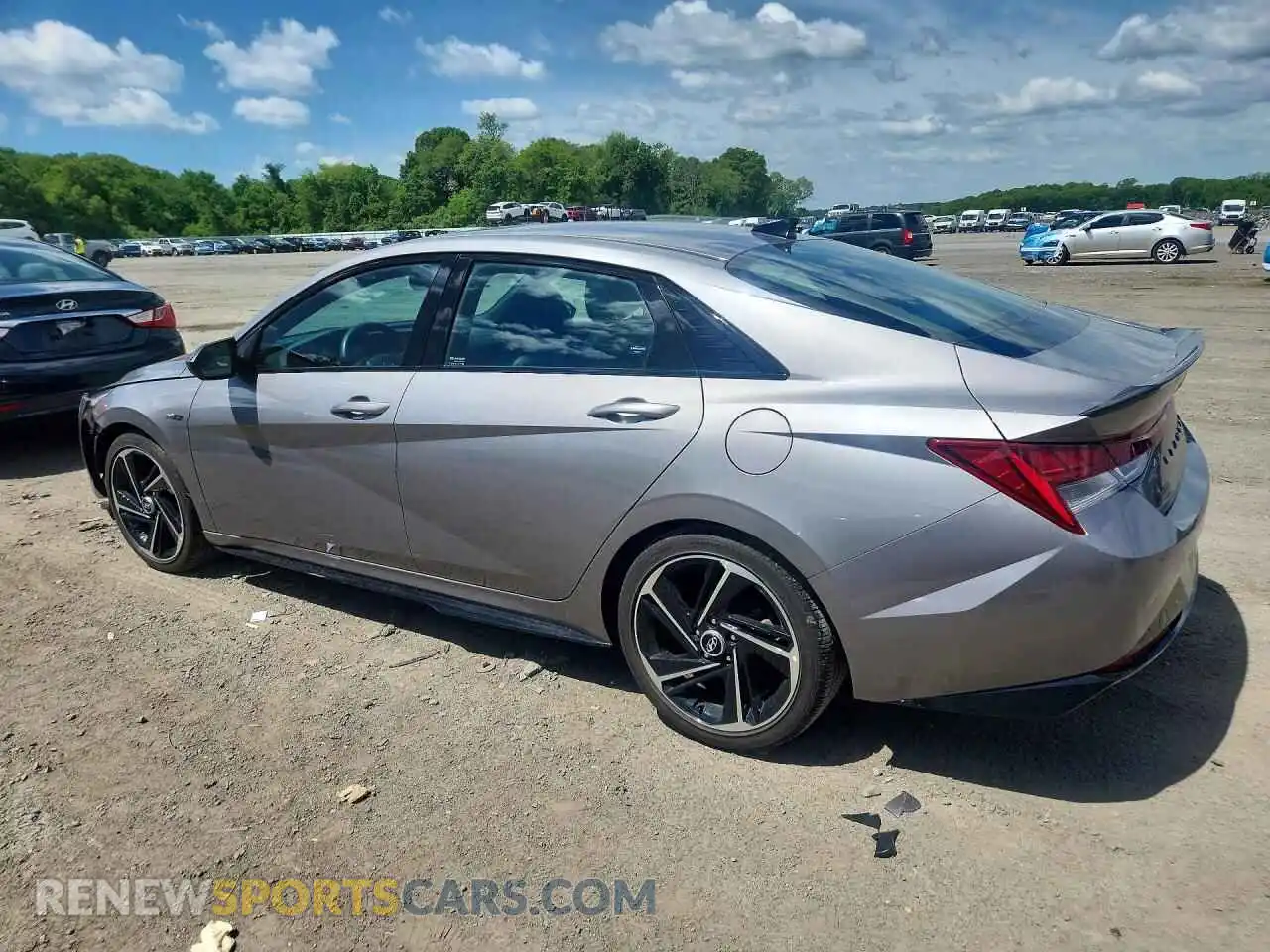 2 Photograph of a damaged car KMHLR4AF1PU587210 HYUNDAI ELANTRA 2023
