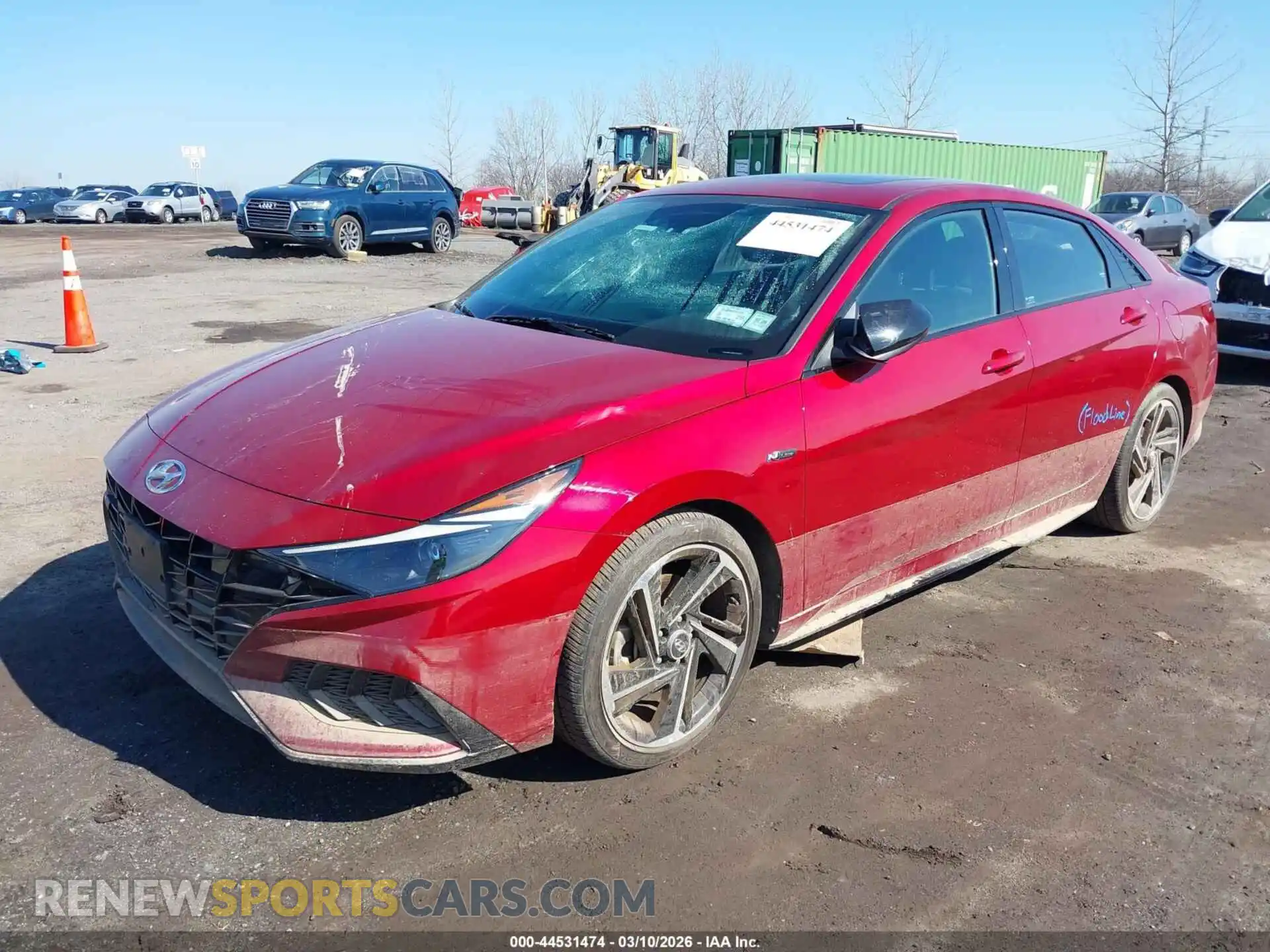 2 Photograph of a damaged car KMHLR4AF1PU589619 HYUNDAI ELANTRA 2023