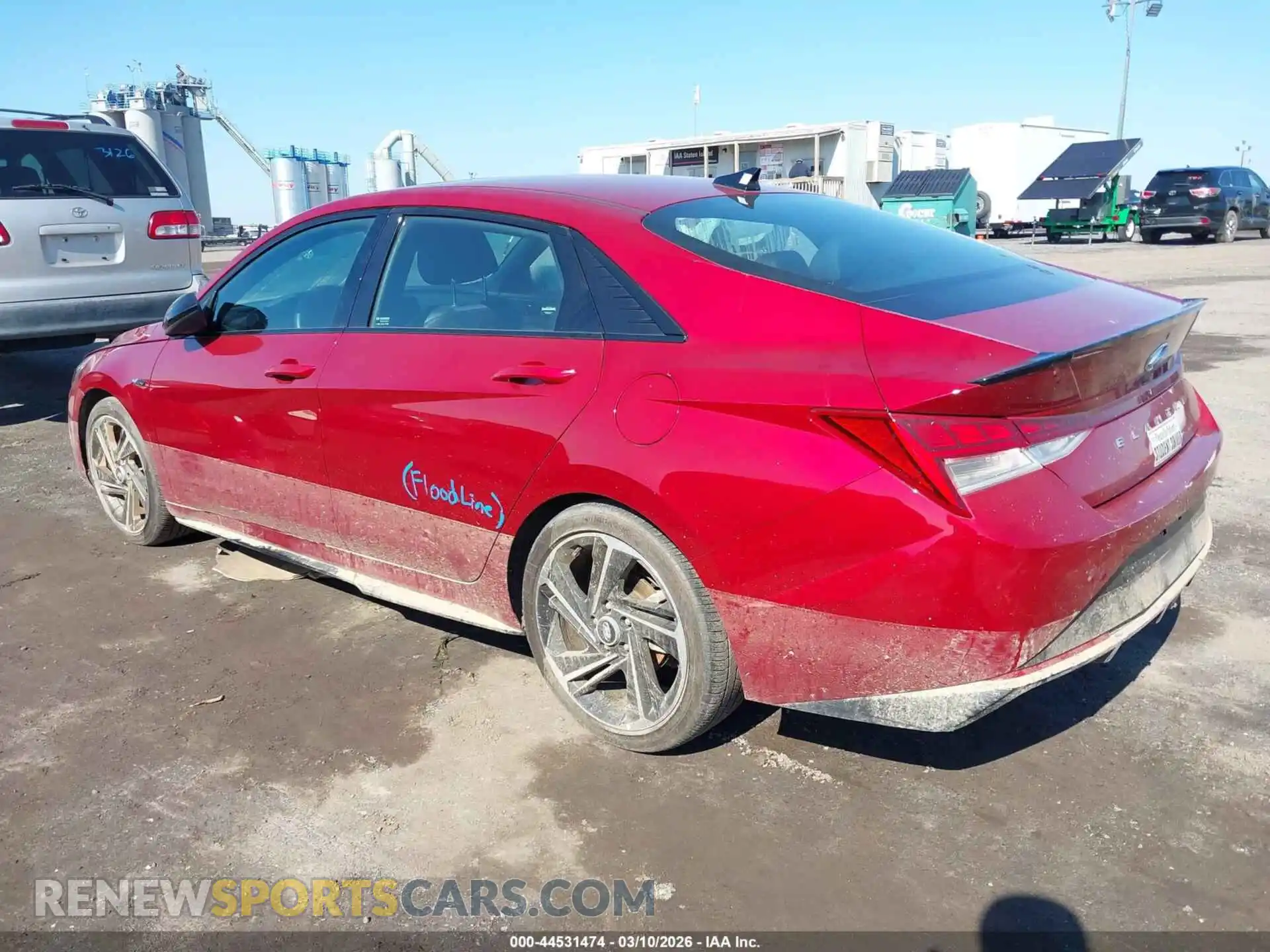 3 Photograph of a damaged car KMHLR4AF1PU589619 HYUNDAI ELANTRA 2023