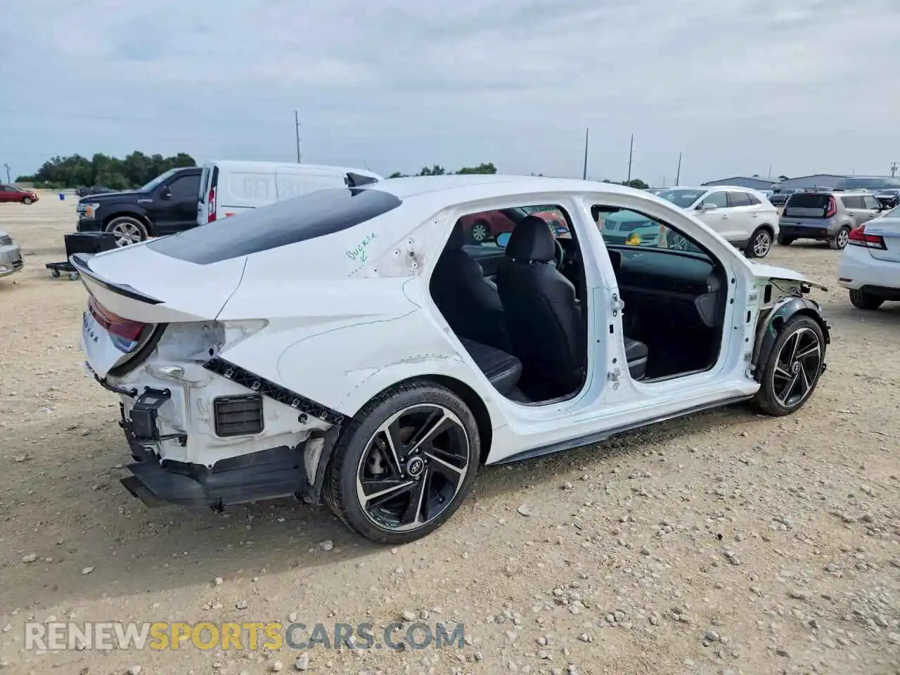3 Photograph of a damaged car KMHLR4AF1PU589927 HYUNDAI ELANTRA 2023