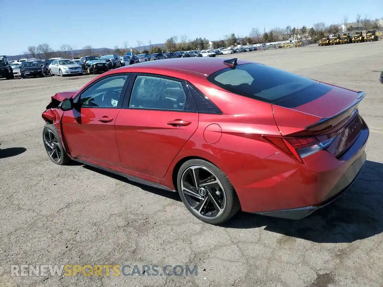 2 Photograph of a damaged car KMHLR4AF2PU588852 HYUNDAI ELANTRA 2023
