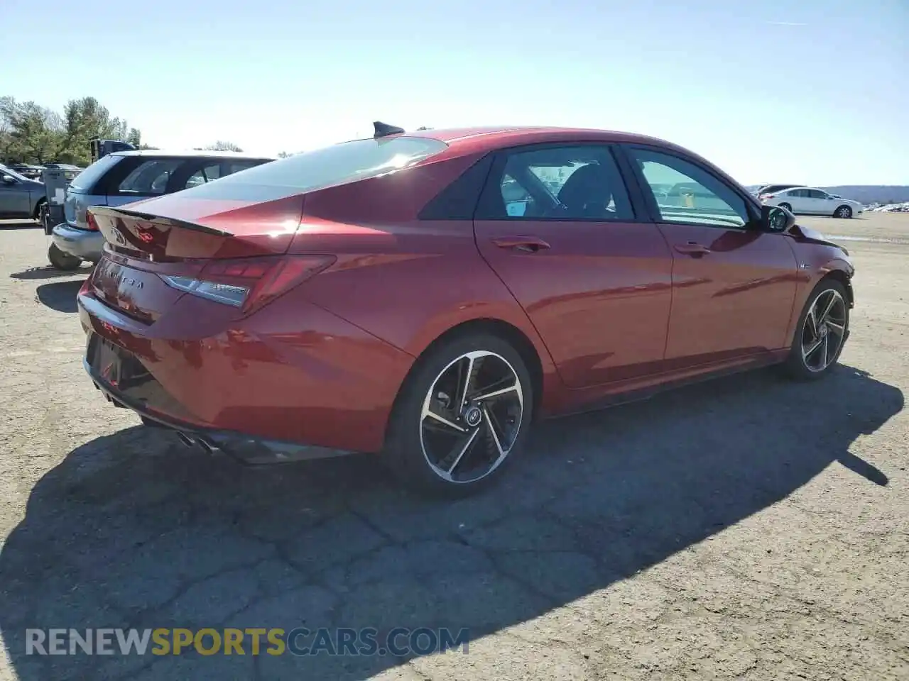 3 Photograph of a damaged car KMHLR4AF2PU588852 HYUNDAI ELANTRA 2023