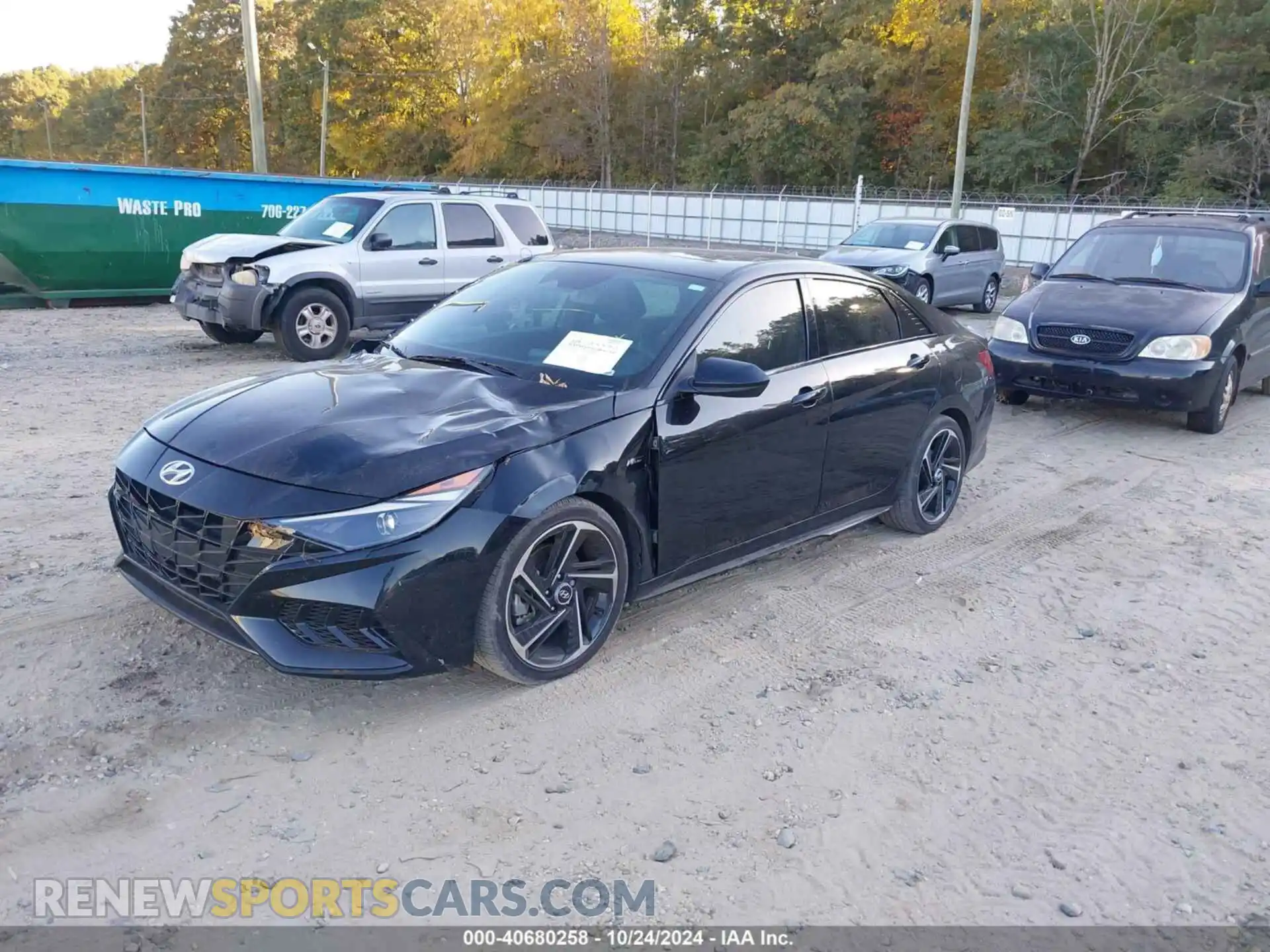 2 Photograph of a damaged car KMHLR4AF3PU581327 HYUNDAI ELANTRA 2023