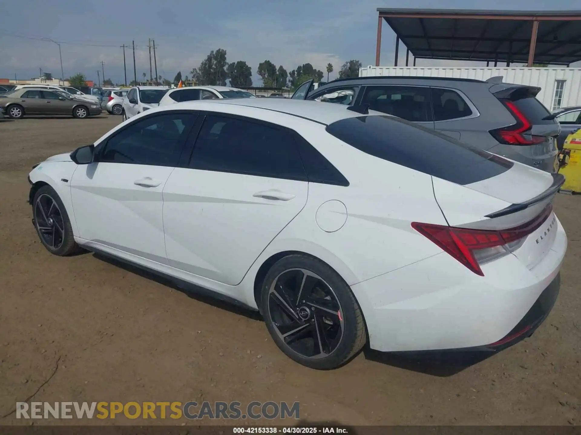 3 Фотография поврежденного автомобиля KMHLR4AF5PU377340 HYUNDAI ELANTRA 2023