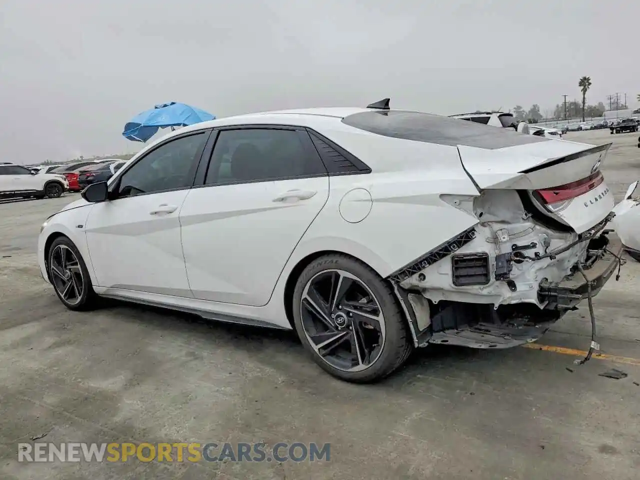 2 Photograph of a damaged car KMHLR4AF5PU585928 HYUNDAI ELANTRA 2023