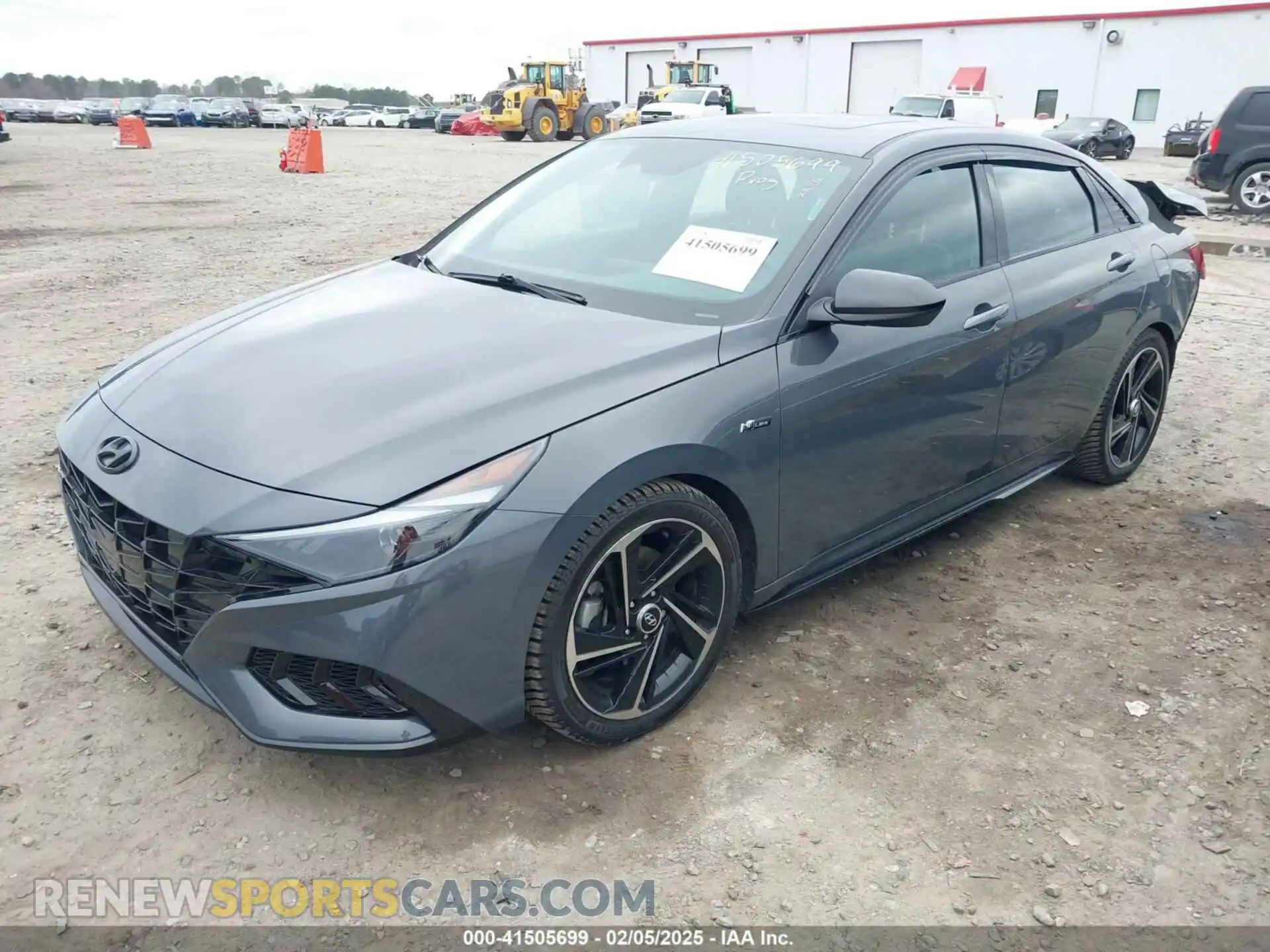 2 Photograph of a damaged car KMHLR4AF6PU581192 HYUNDAI ELANTRA 2023