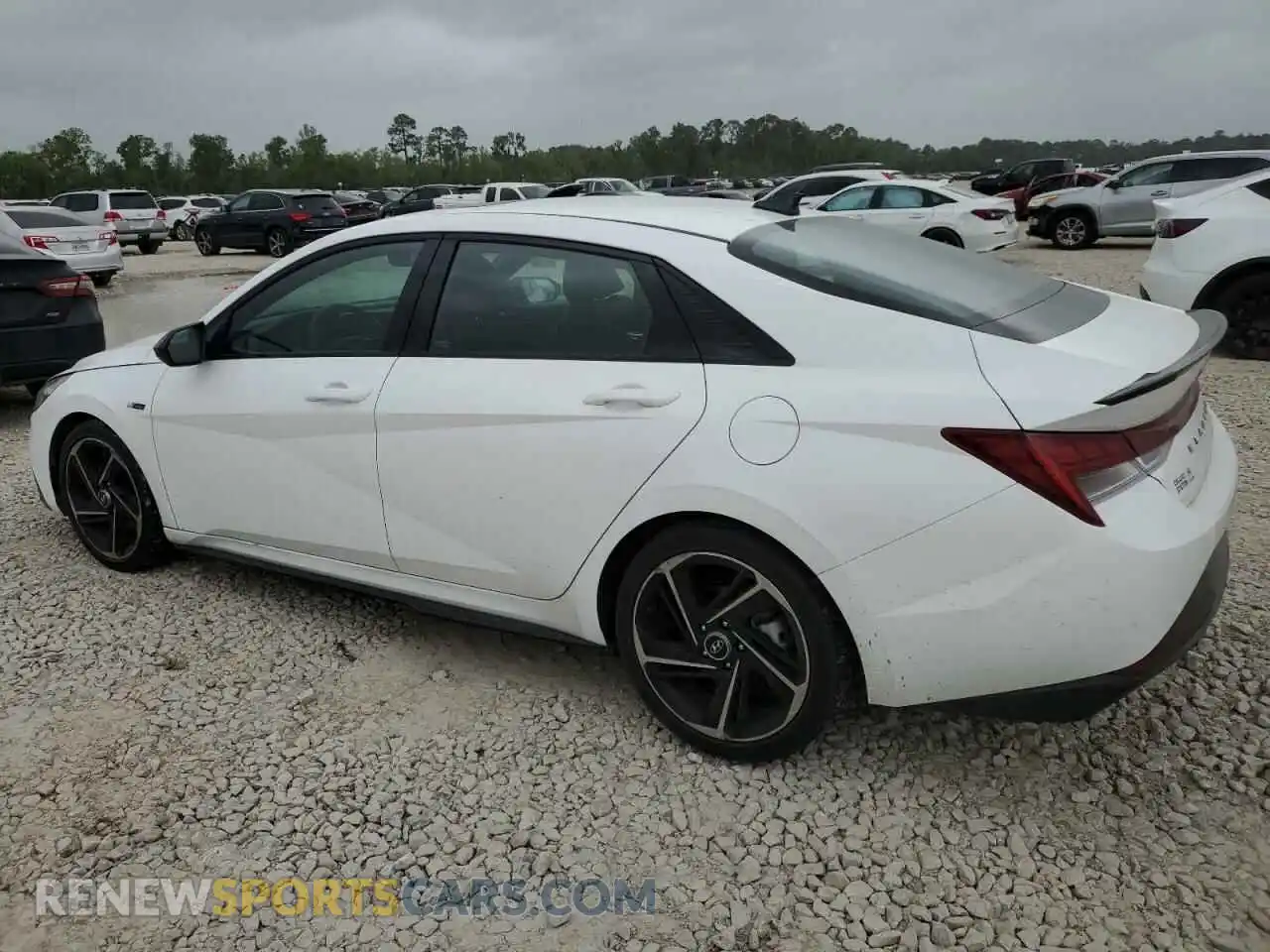 2 fotografías del automóvil dañado KMHLR4AFXPU589909 HYUNDAI ELANTRA 2023