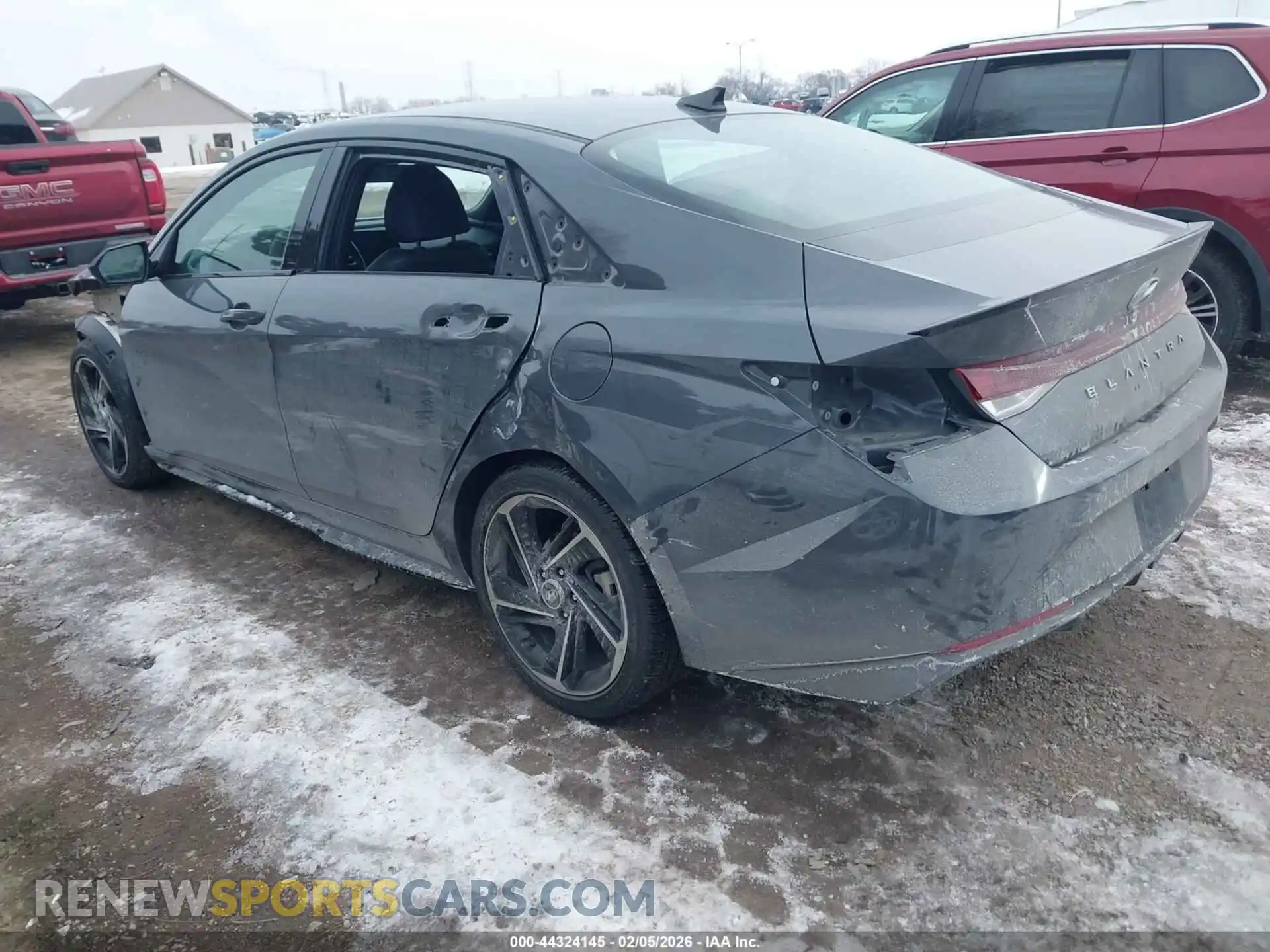 3 Photograph of a damaged car KMHLR4AFXPU619829 HYUNDAI ELANTRA 2023