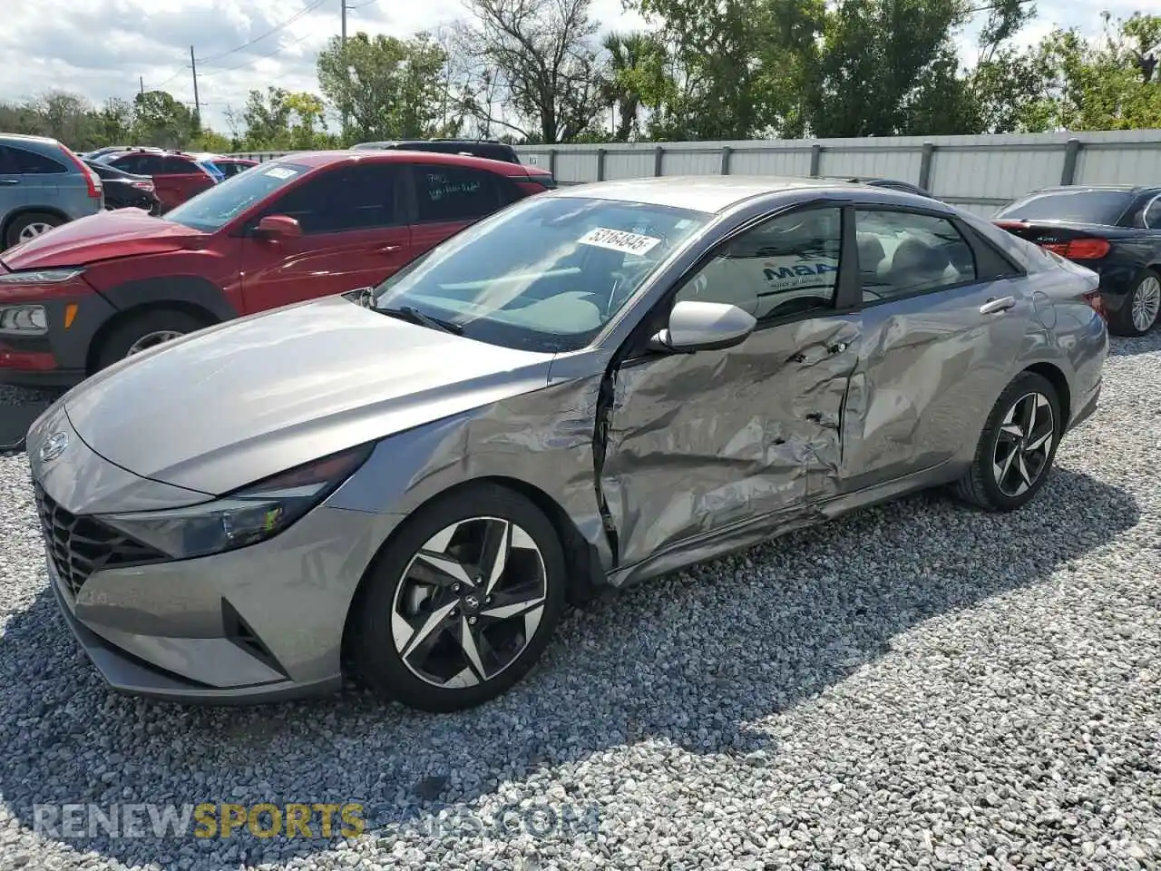 1 fotografías del automóvil dañado KMHLS4AG0PU417823 HYUNDAI ELANTRA 2023