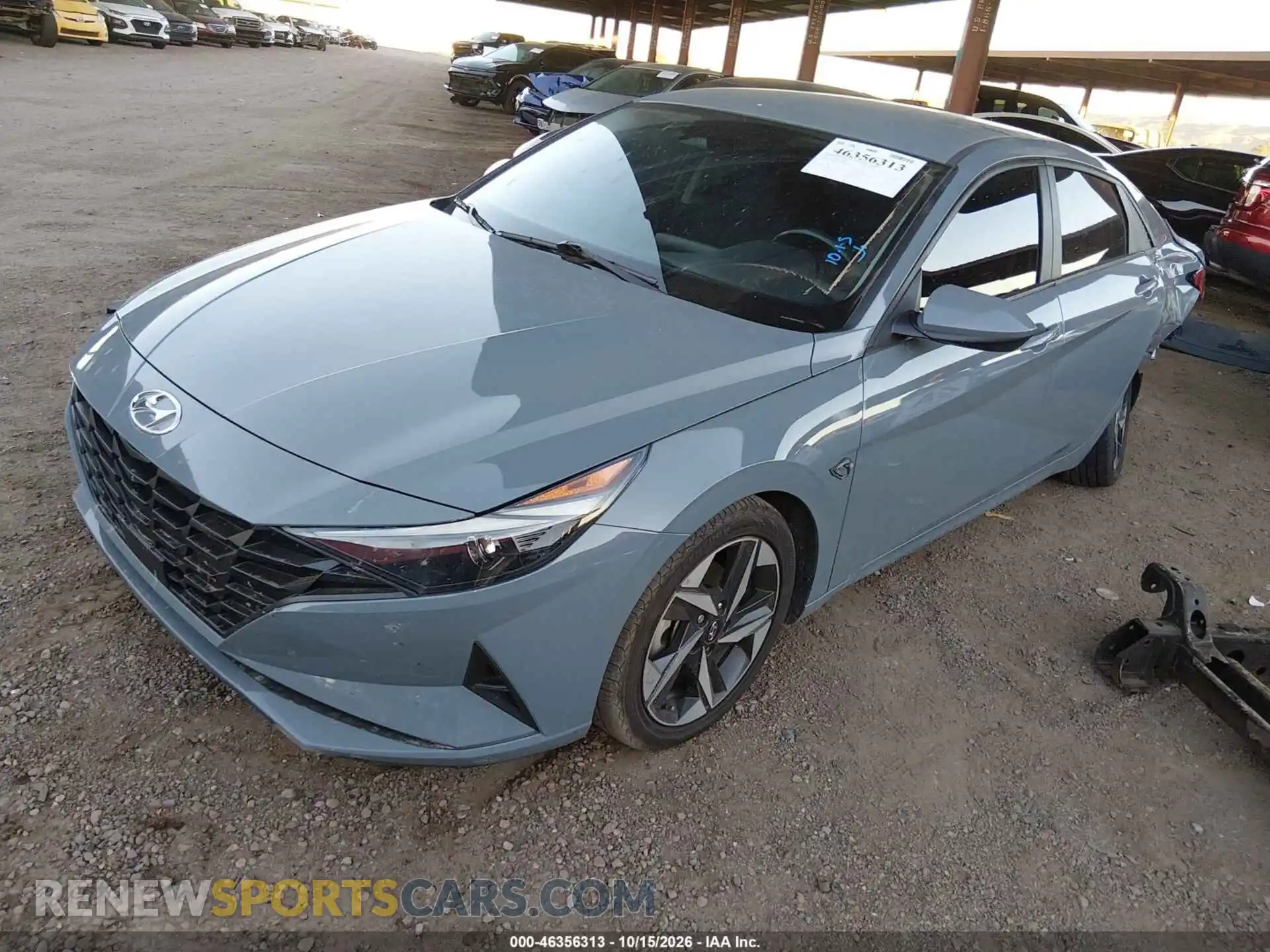 2 Photograph of a damaged car KMHLS4AG0PU432015 HYUNDAI ELANTRA 2023