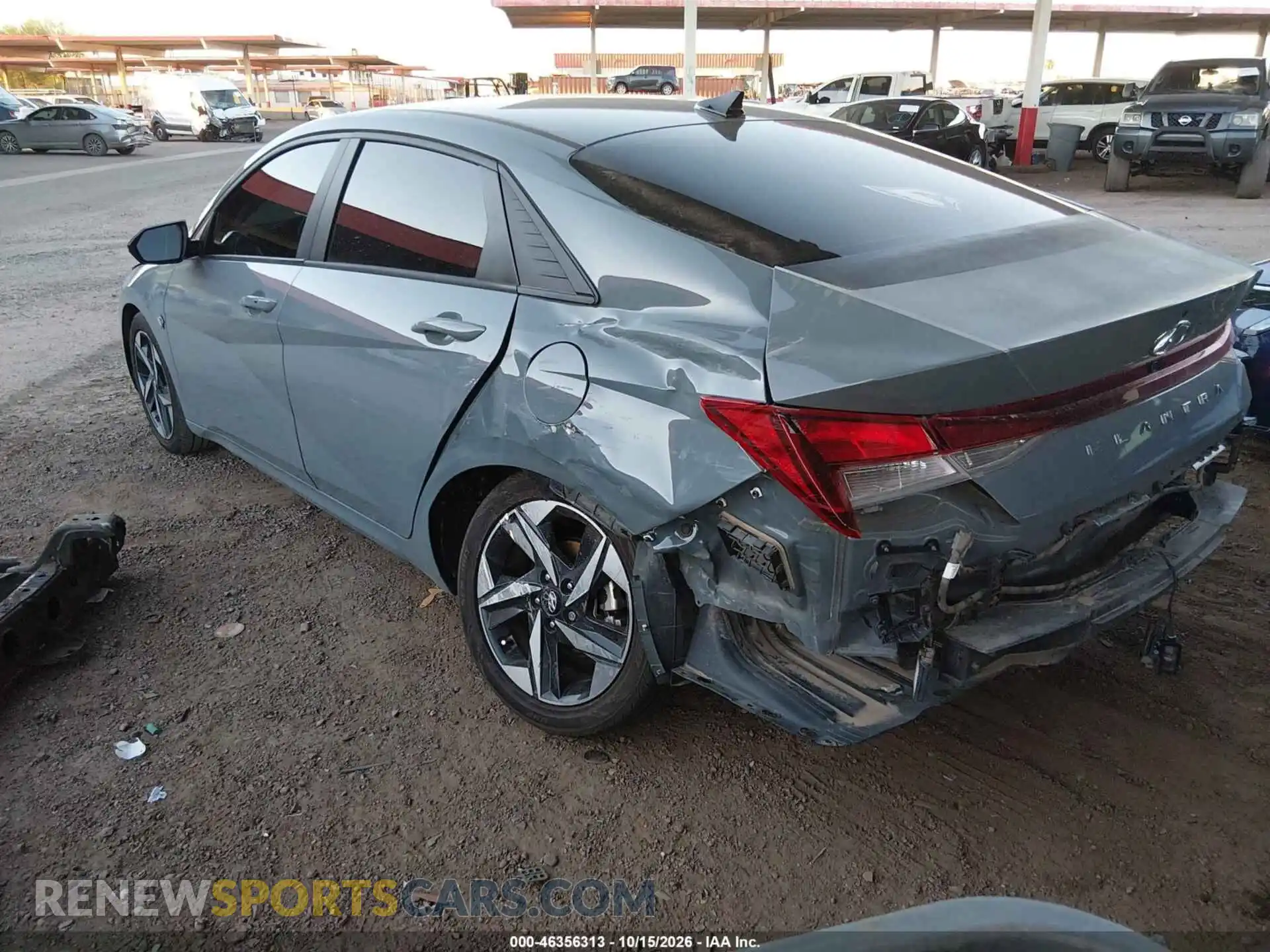 3 Photograph of a damaged car KMHLS4AG0PU432015 HYUNDAI ELANTRA 2023