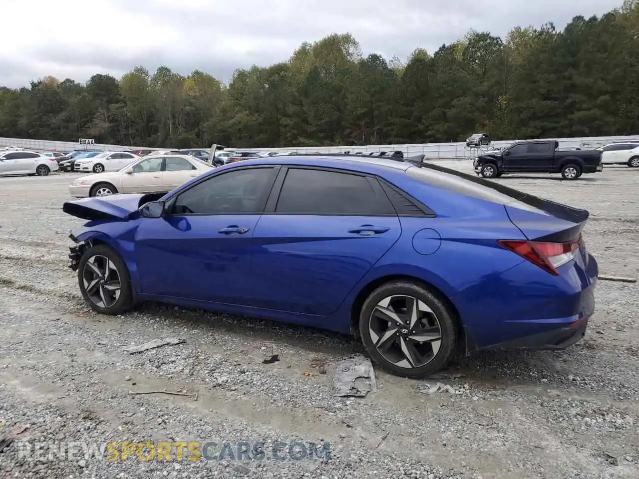 2 Photograph of a damaged car KMHLS4AG0PU478850 HYUNDAI ELANTRA 2023