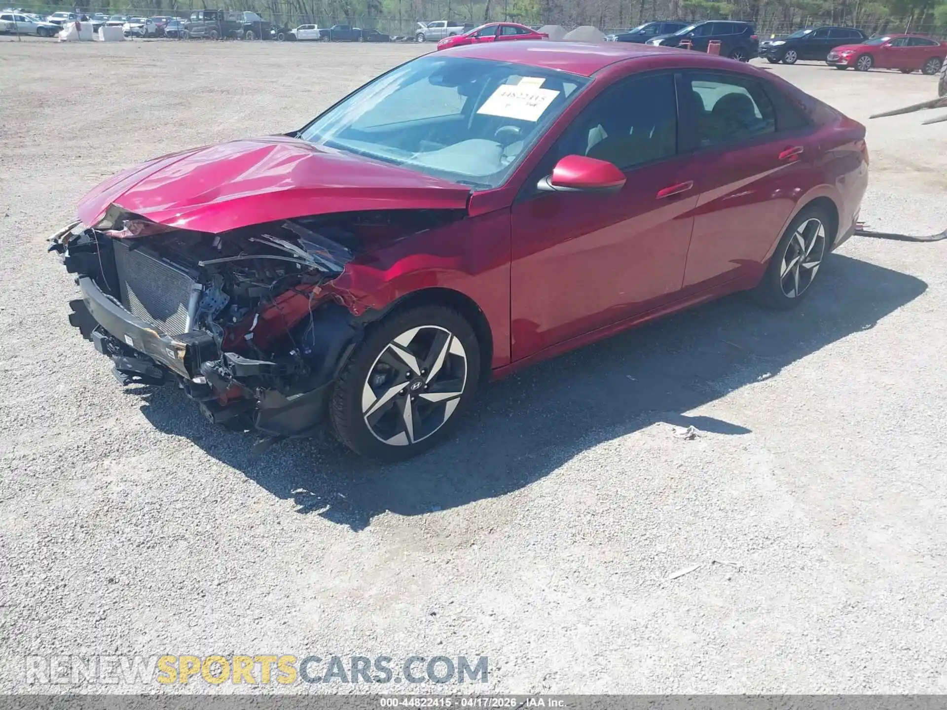 2 Фотография поврежденного автомобиля KMHLS4AG0PU581458 HYUNDAI ELANTRA 2023