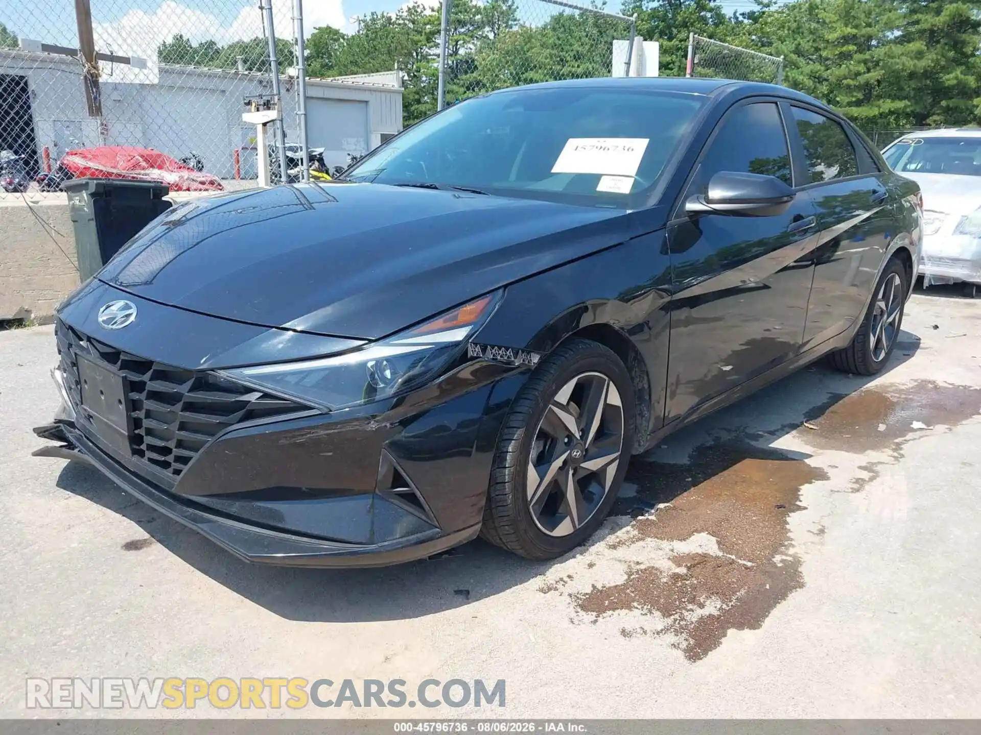 2 Photograph of a damaged car KMHLS4AG0PU582285 HYUNDAI ELANTRA 2023