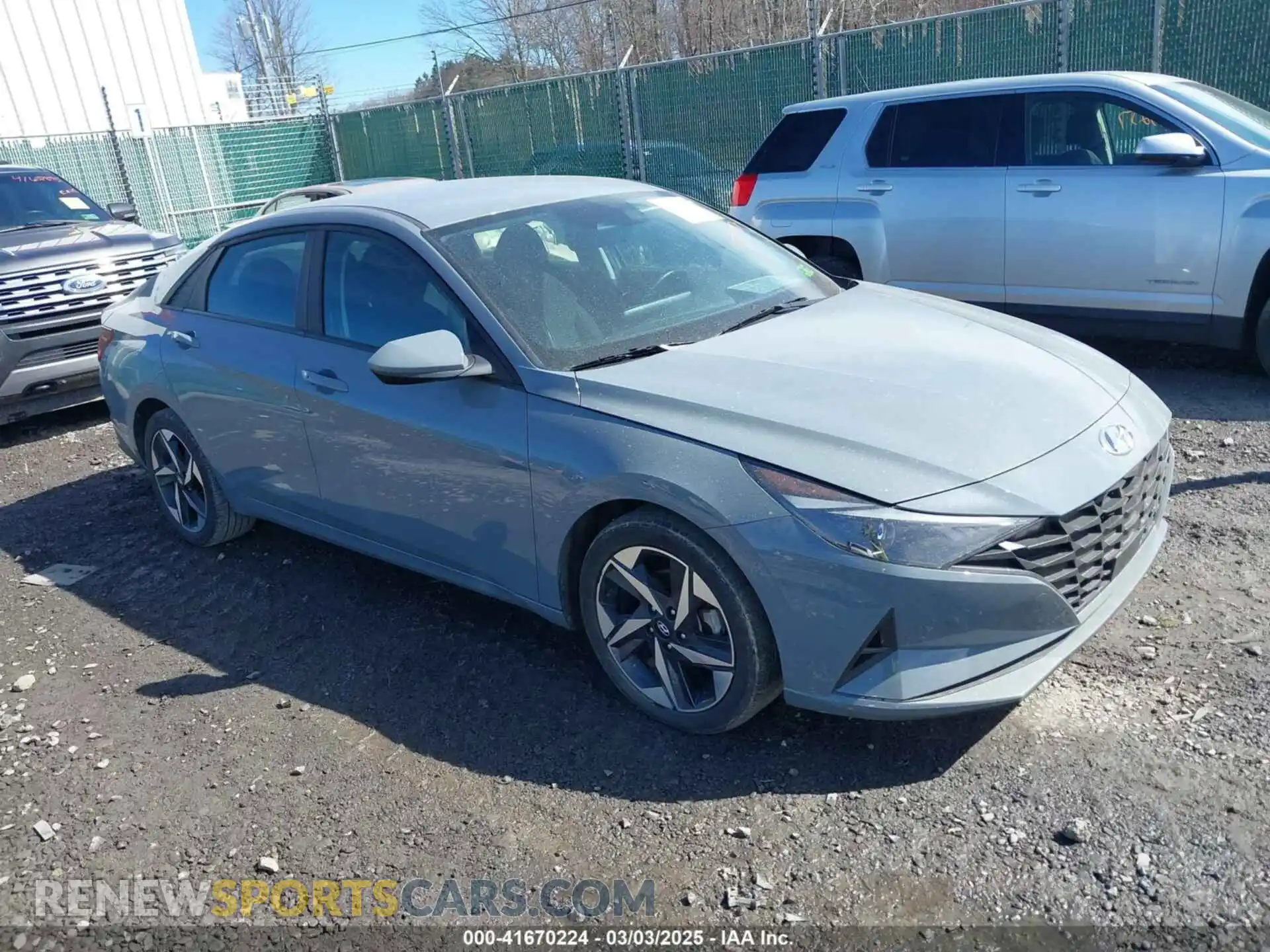 1 Photograph of a damaged car KMHLS4AG1PU444965 HYUNDAI ELANTRA 2023