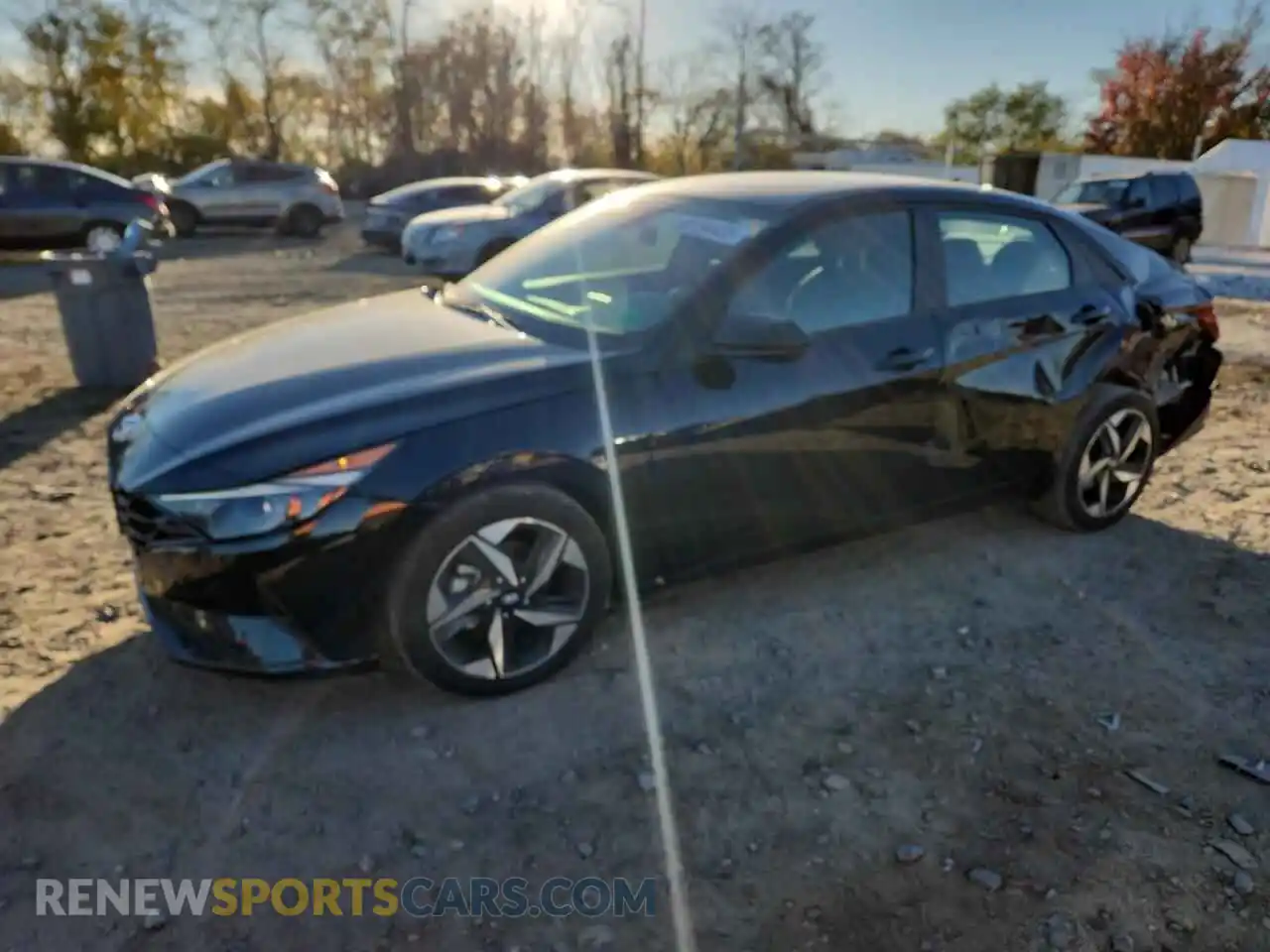 1 Photograph of a damaged car KMHLS4AG1PU582974 HYUNDAI ELANTRA 2023