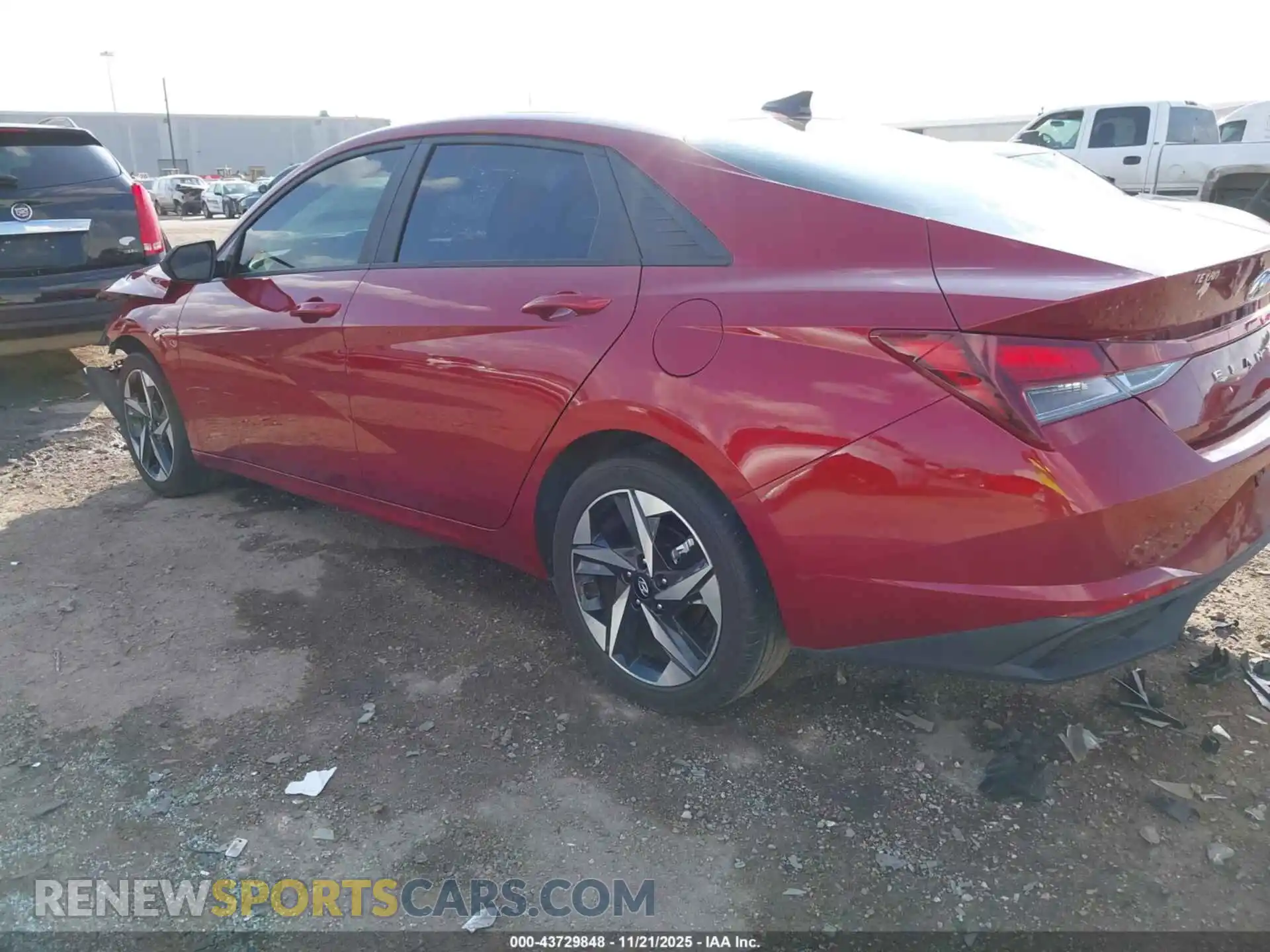 3 Photograph of a damaged car KMHLS4AG1PU623460 HYUNDAI ELANTRA 2023