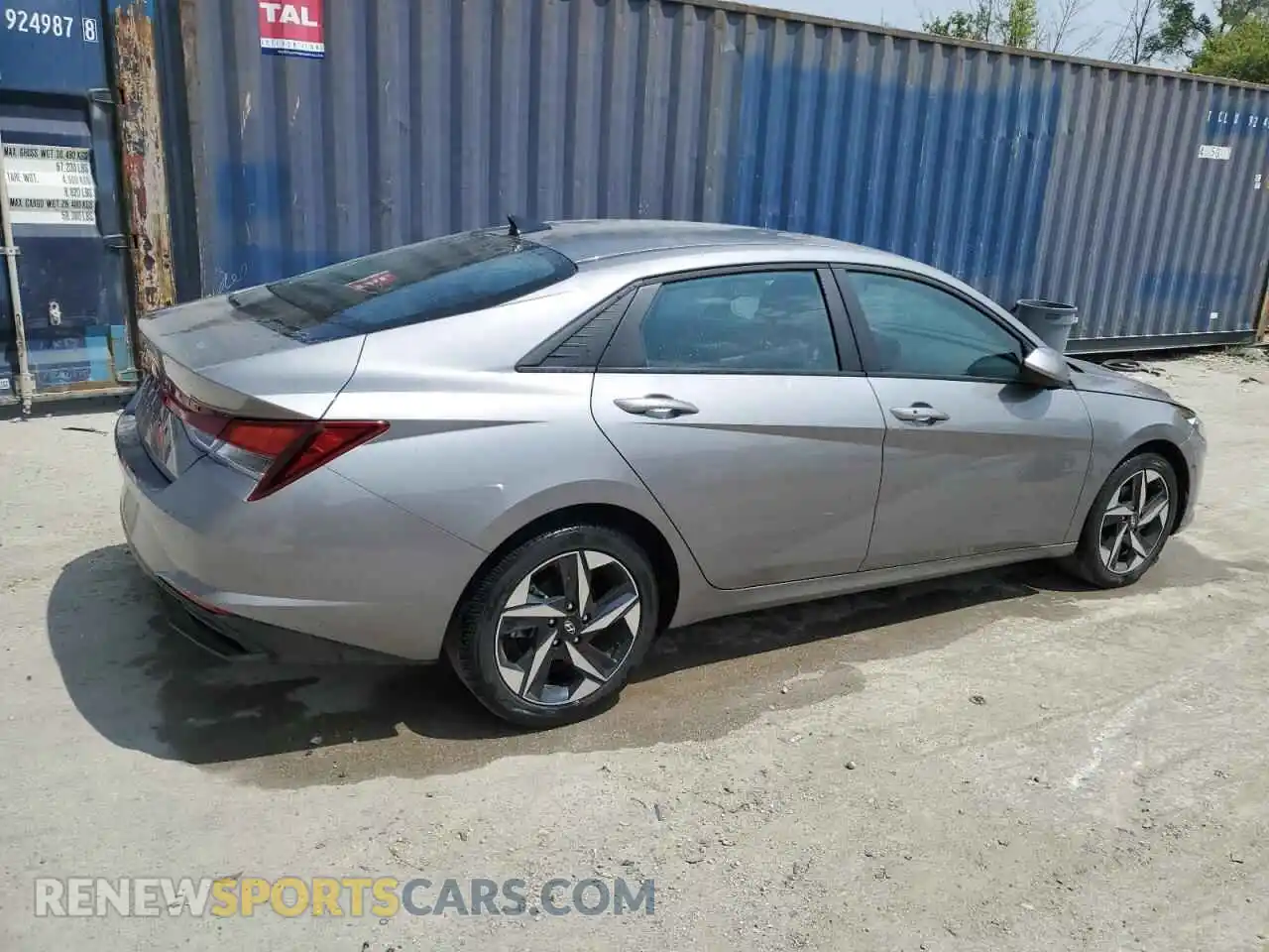 3 Photograph of a damaged car KMHLS4AG2PU587200 HYUNDAI ELANTRA 2023