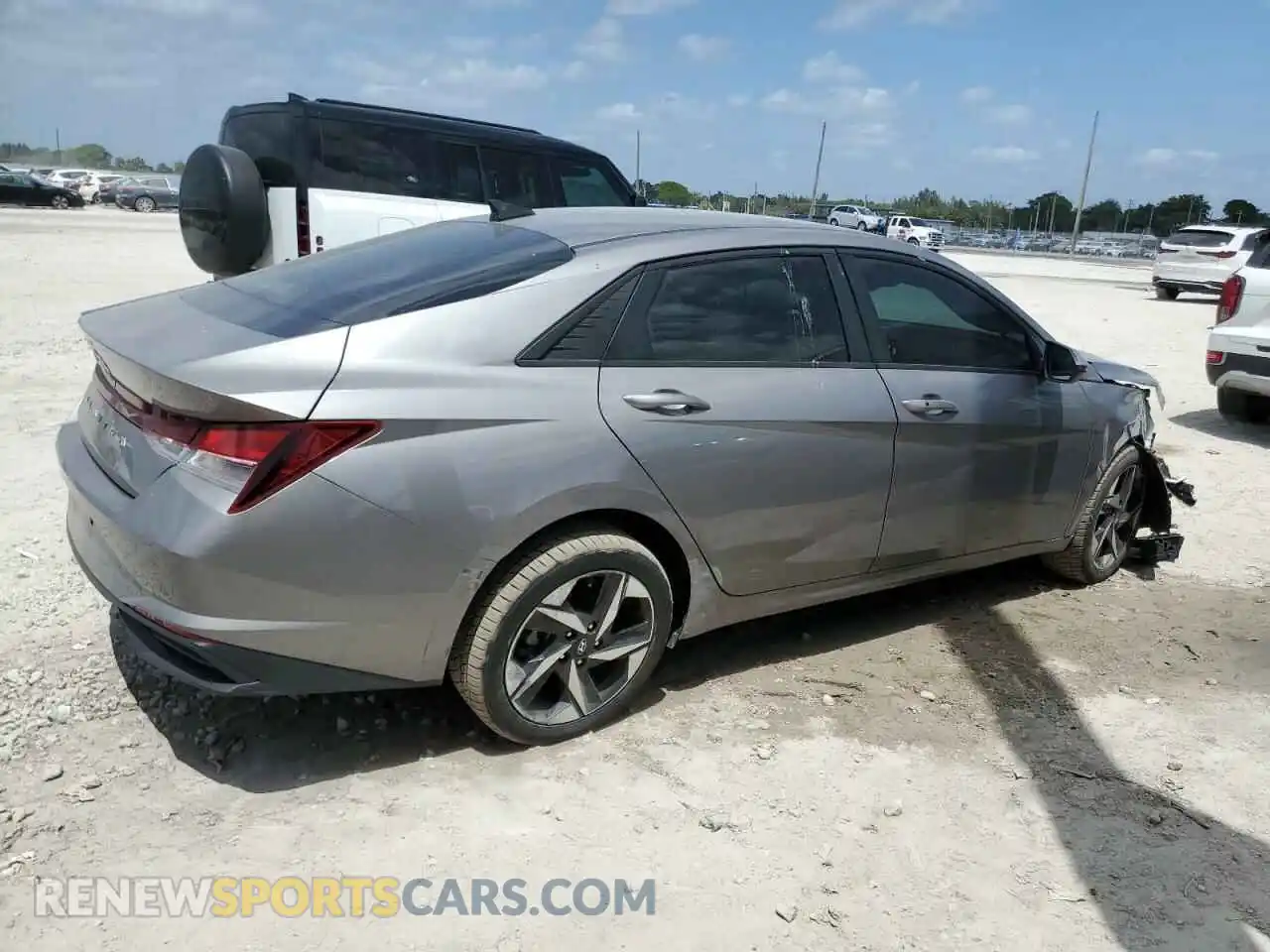 3 Photograph of a damaged car KMHLS4AG3PU401938 HYUNDAI ELANTRA 2023