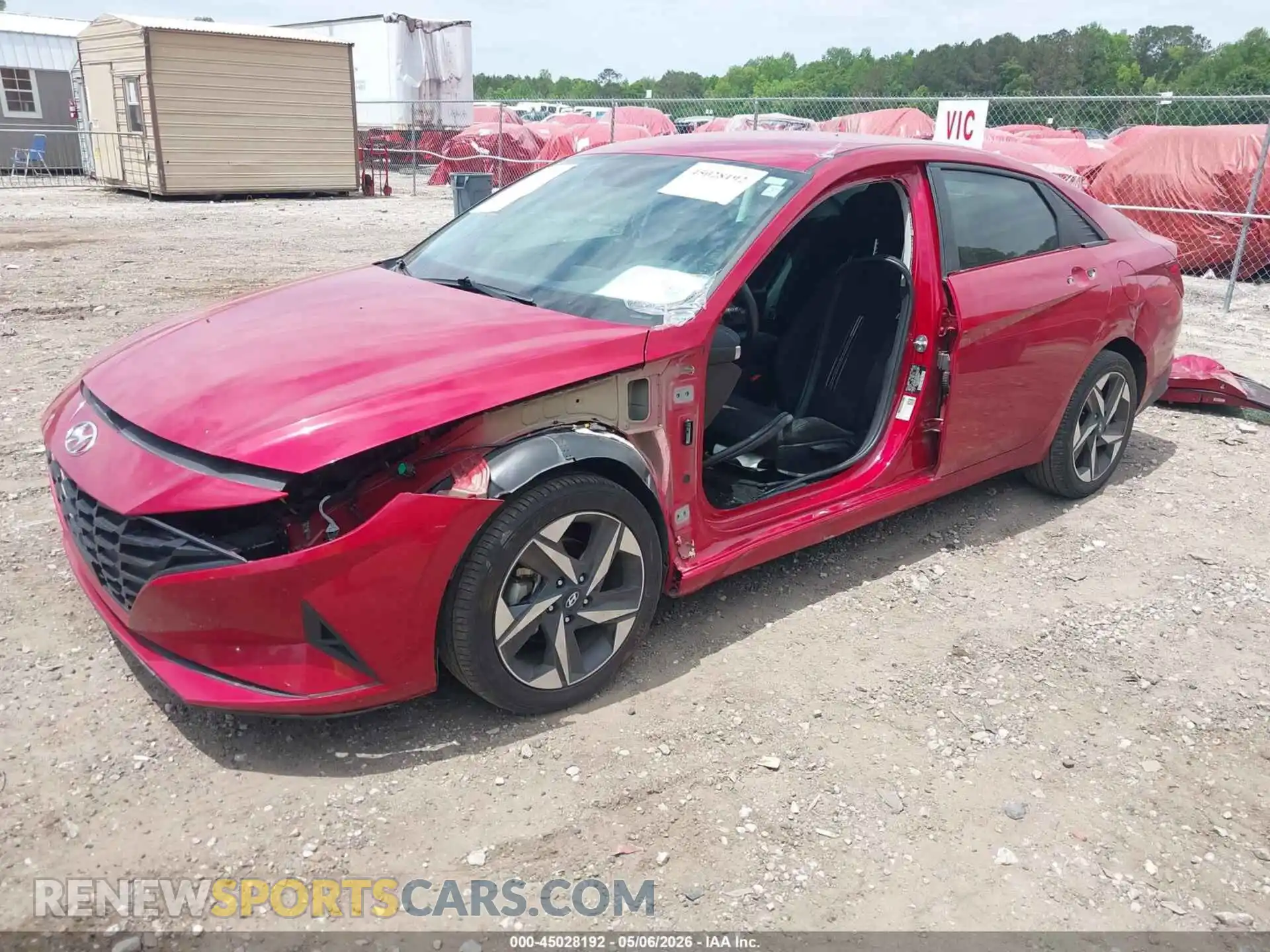 2 Photograph of a damaged car KMHLS4AG3PU485498 HYUNDAI ELANTRA 2023