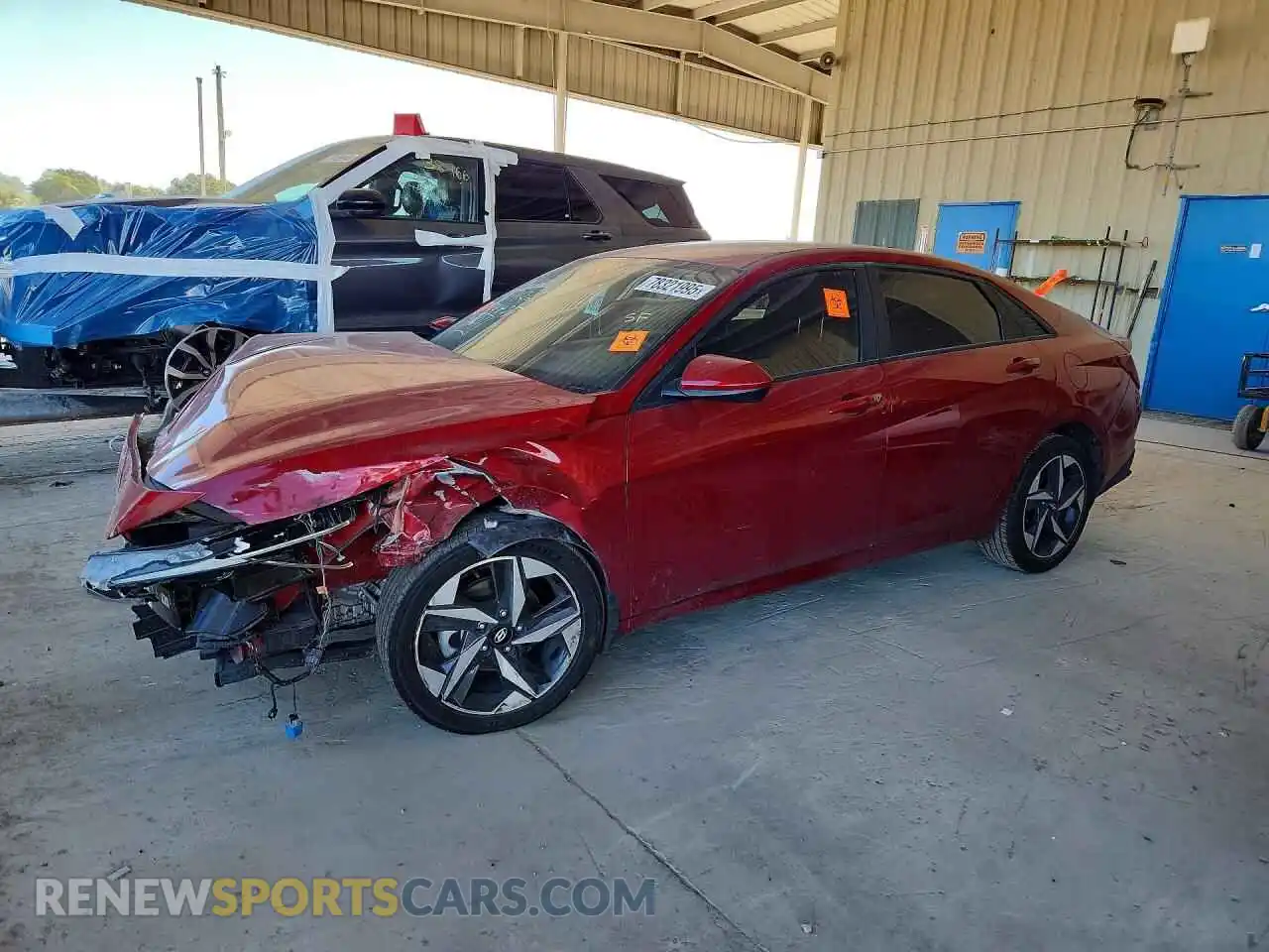 1 fotografías del automóvil dañado KMHLS4AG3PU570437 HYUNDAI ELANTRA 2023