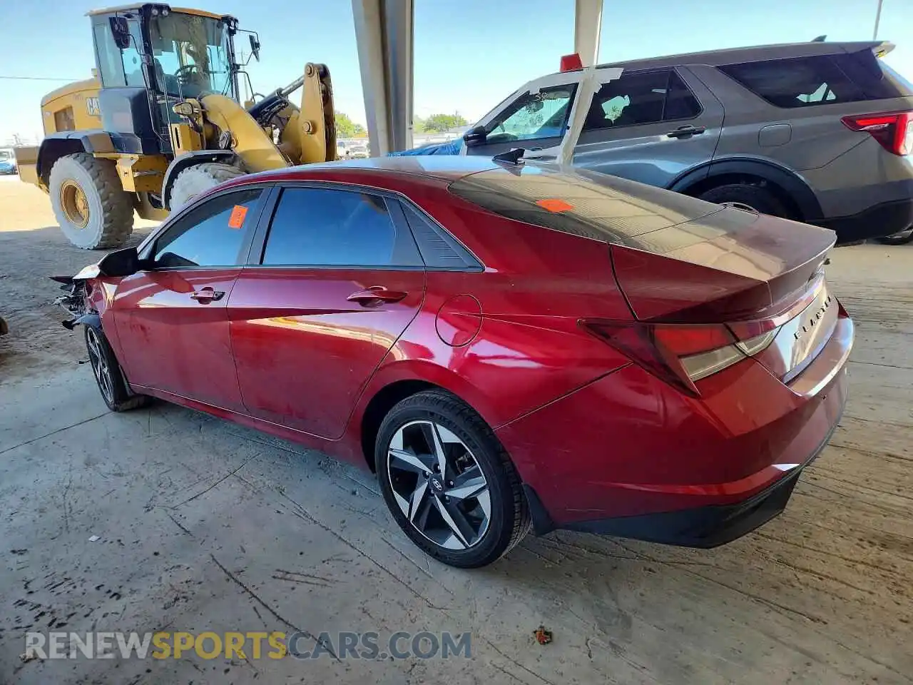 2 fotografías del automóvil dañado KMHLS4AG3PU570437 HYUNDAI ELANTRA 2023