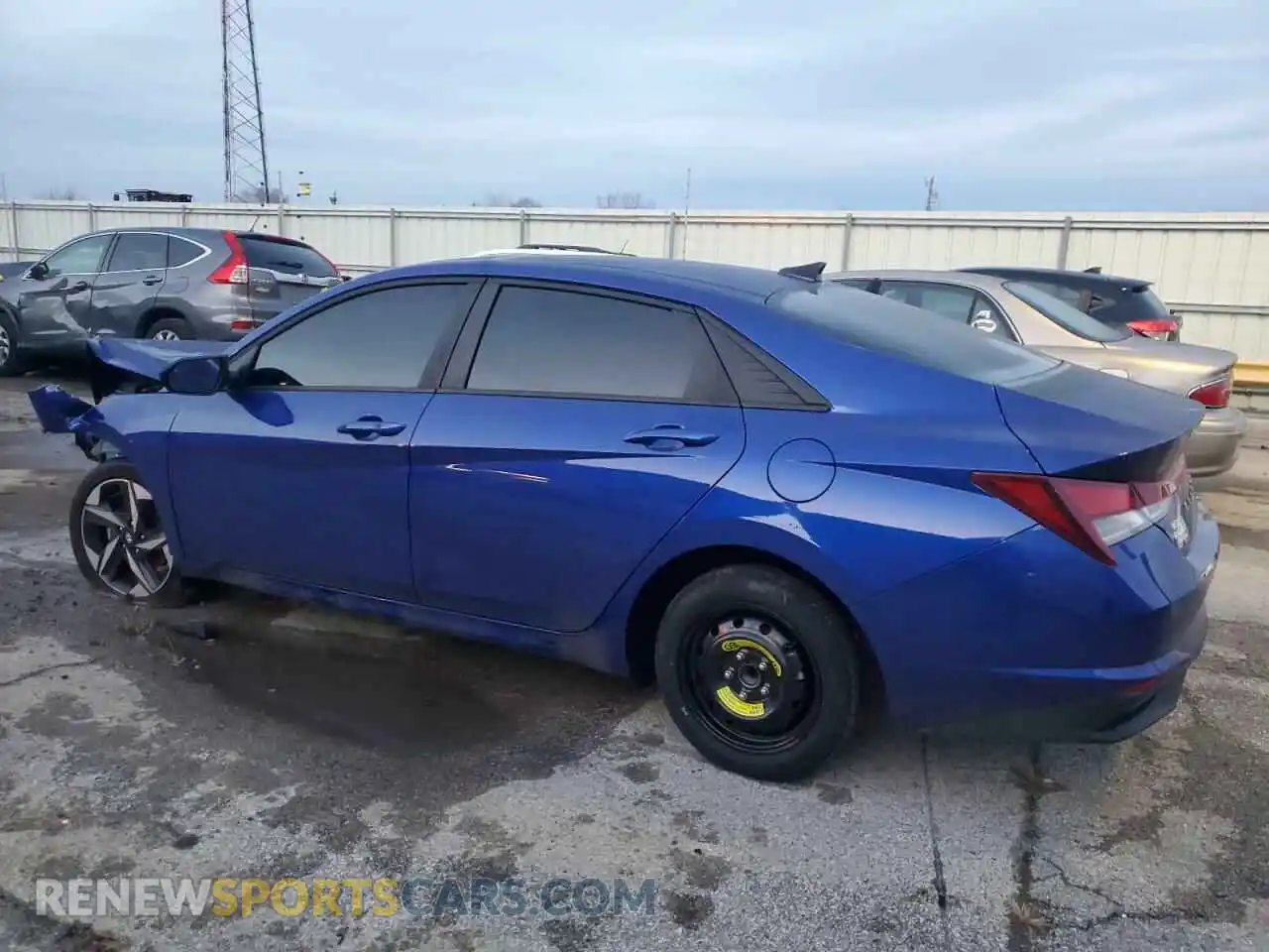 2 Photograph of a damaged car KMHLS4AG3PU589716 HYUNDAI ELANTRA 2023