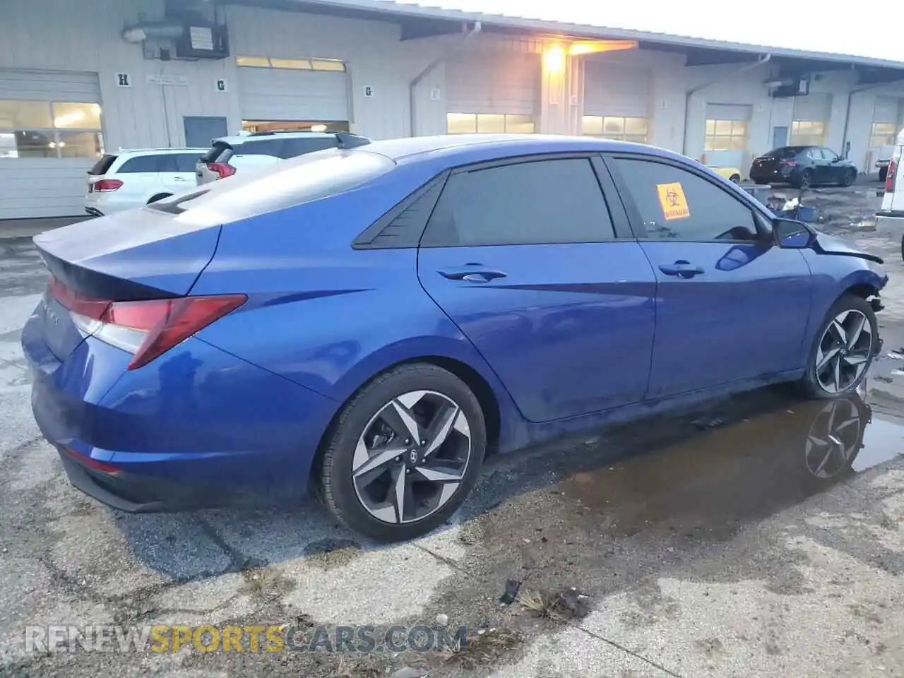 3 Photograph of a damaged car KMHLS4AG3PU589716 HYUNDAI ELANTRA 2023