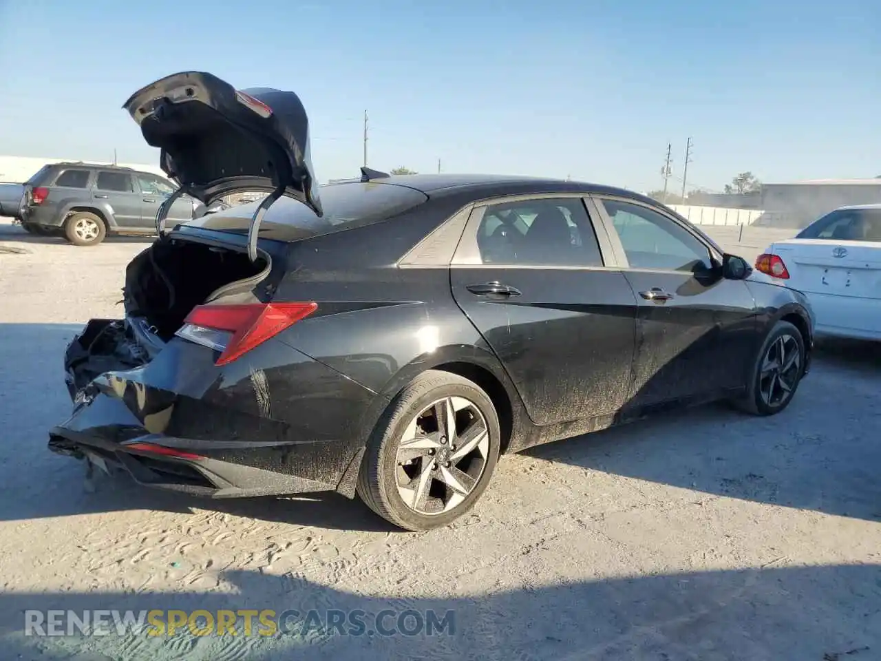 3 Photograph of a damaged car KMHLS4AG3PU612363 HYUNDAI ELANTRA 2023