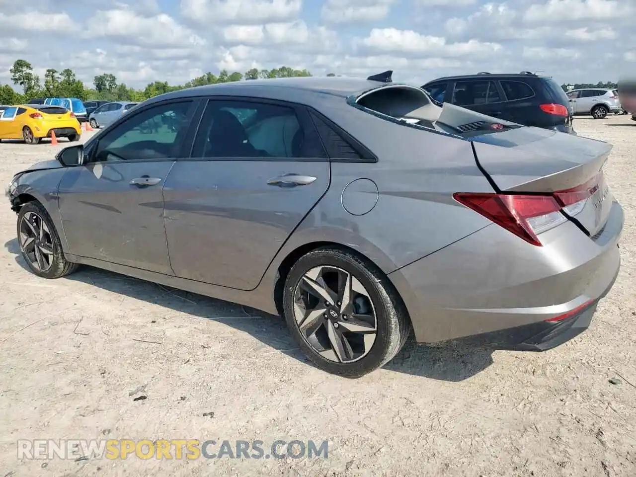 2 Photograph of a damaged car KMHLS4AG4PU465101 HYUNDAI ELANTRA 2023