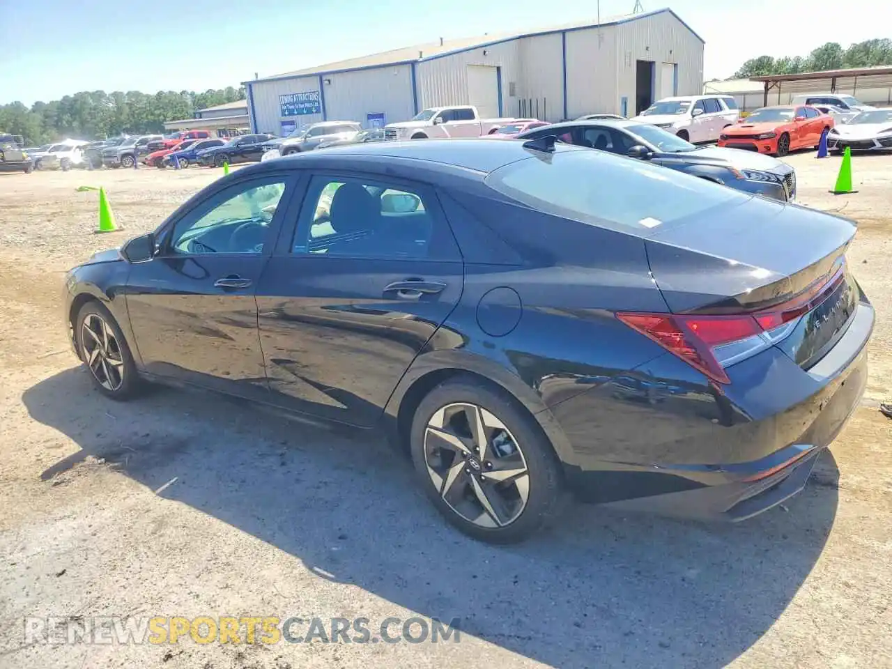 2 Фотография поврежденного автомобиля KMHLS4AG4PU466894 HYUNDAI ELANTRA 2023