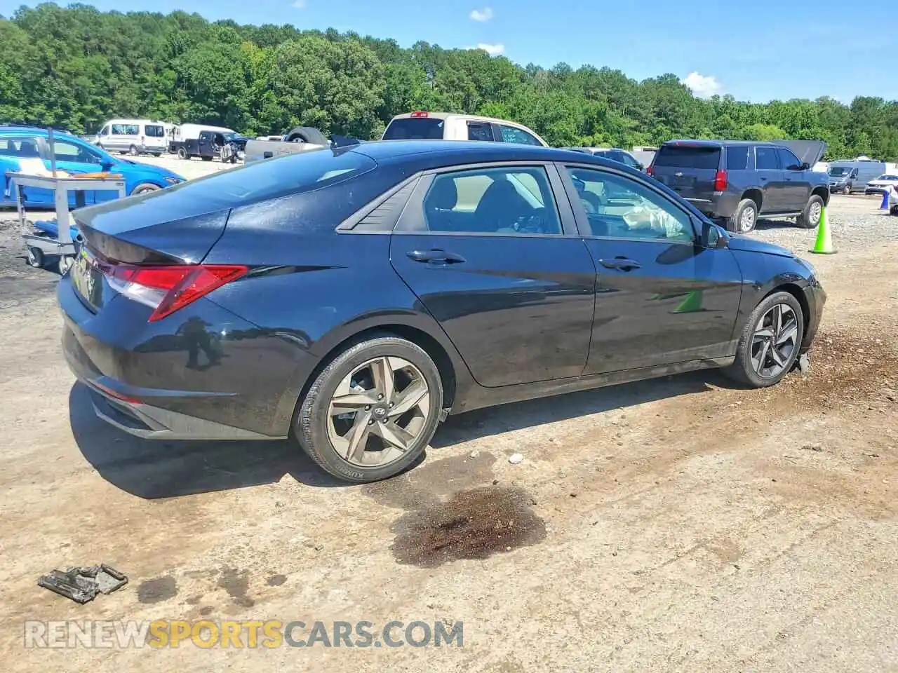 3 Фотография поврежденного автомобиля KMHLS4AG4PU466894 HYUNDAI ELANTRA 2023