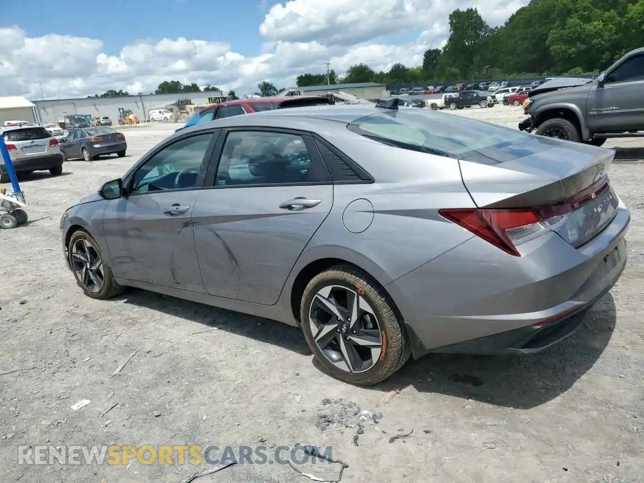 2 fotografías del automóvil dañado KMHLS4AG5PU426422 HYUNDAI ELANTRA 2023