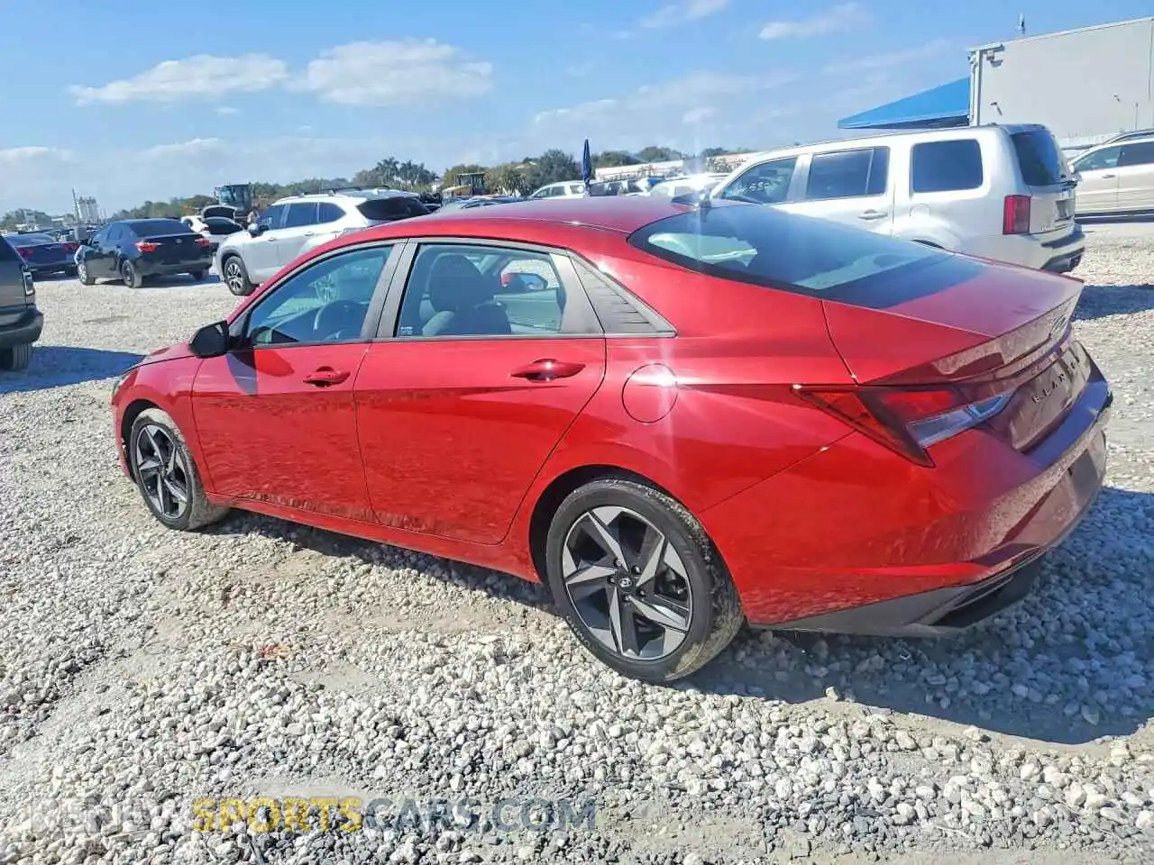 2 Photograph of a damaged car KMHLS4AG5PU512796 HYUNDAI ELANTRA 2023