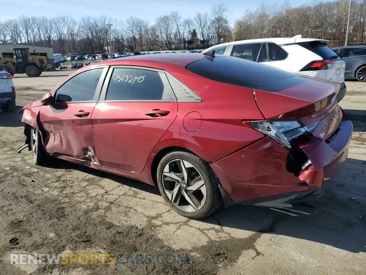 2 Photograph of a damaged car KMHLS4AG5PU581455 HYUNDAI ELANTRA 2023