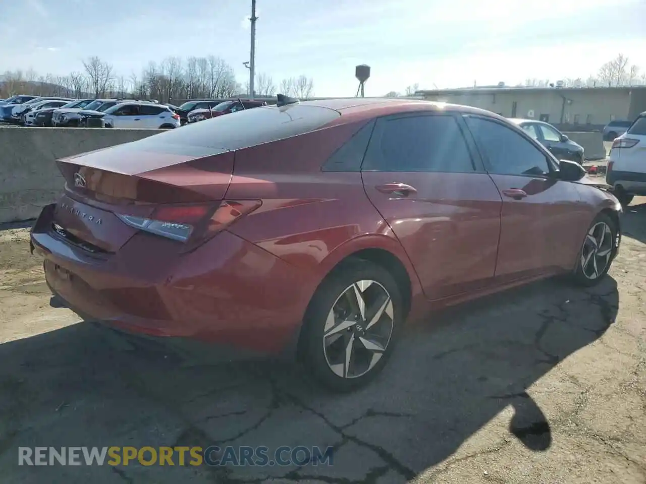 3 Photograph of a damaged car KMHLS4AG5PU581455 HYUNDAI ELANTRA 2023