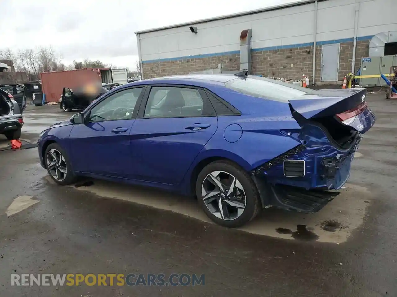 2 Photograph of a damaged car KMHLS4AG6PU582226 HYUNDAI ELANTRA 2023