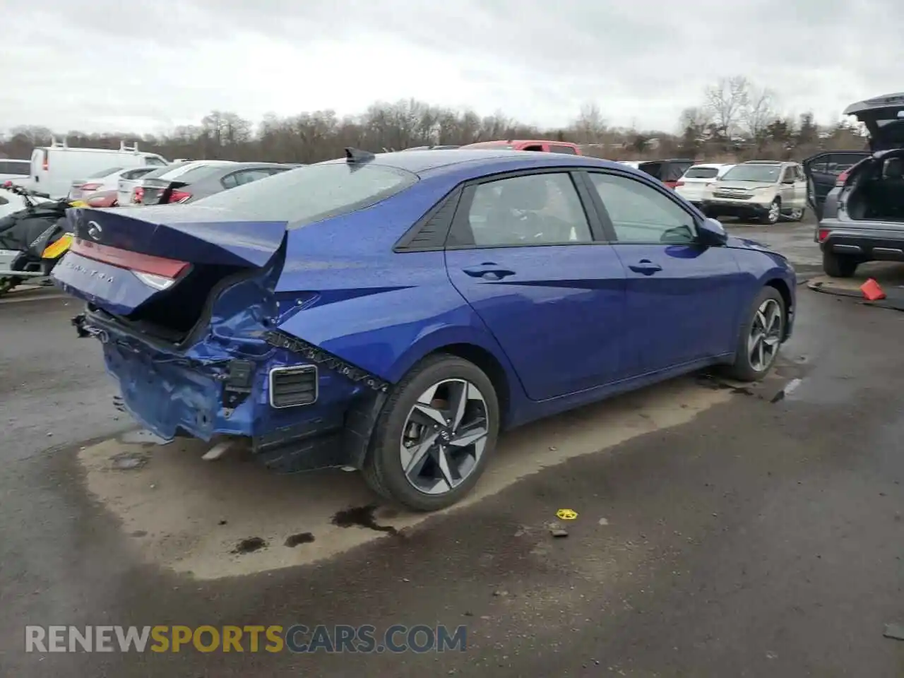 3 Photograph of a damaged car KMHLS4AG6PU582226 HYUNDAI ELANTRA 2023