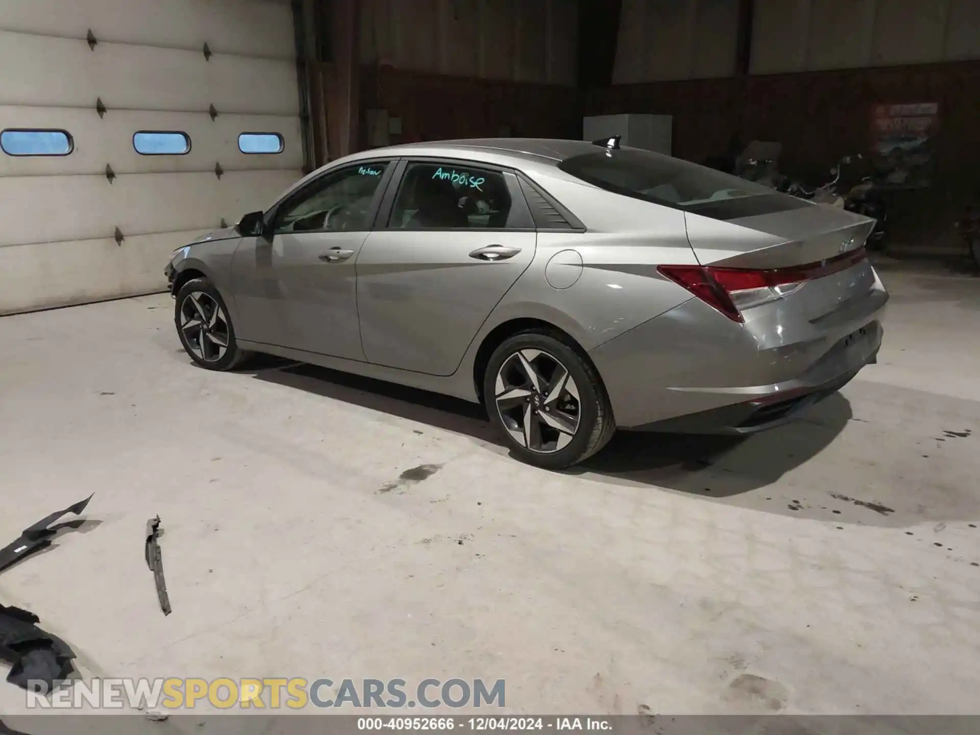 3 Photograph of a damaged car KMHLS4AG6PU582873 HYUNDAI ELANTRA 2023