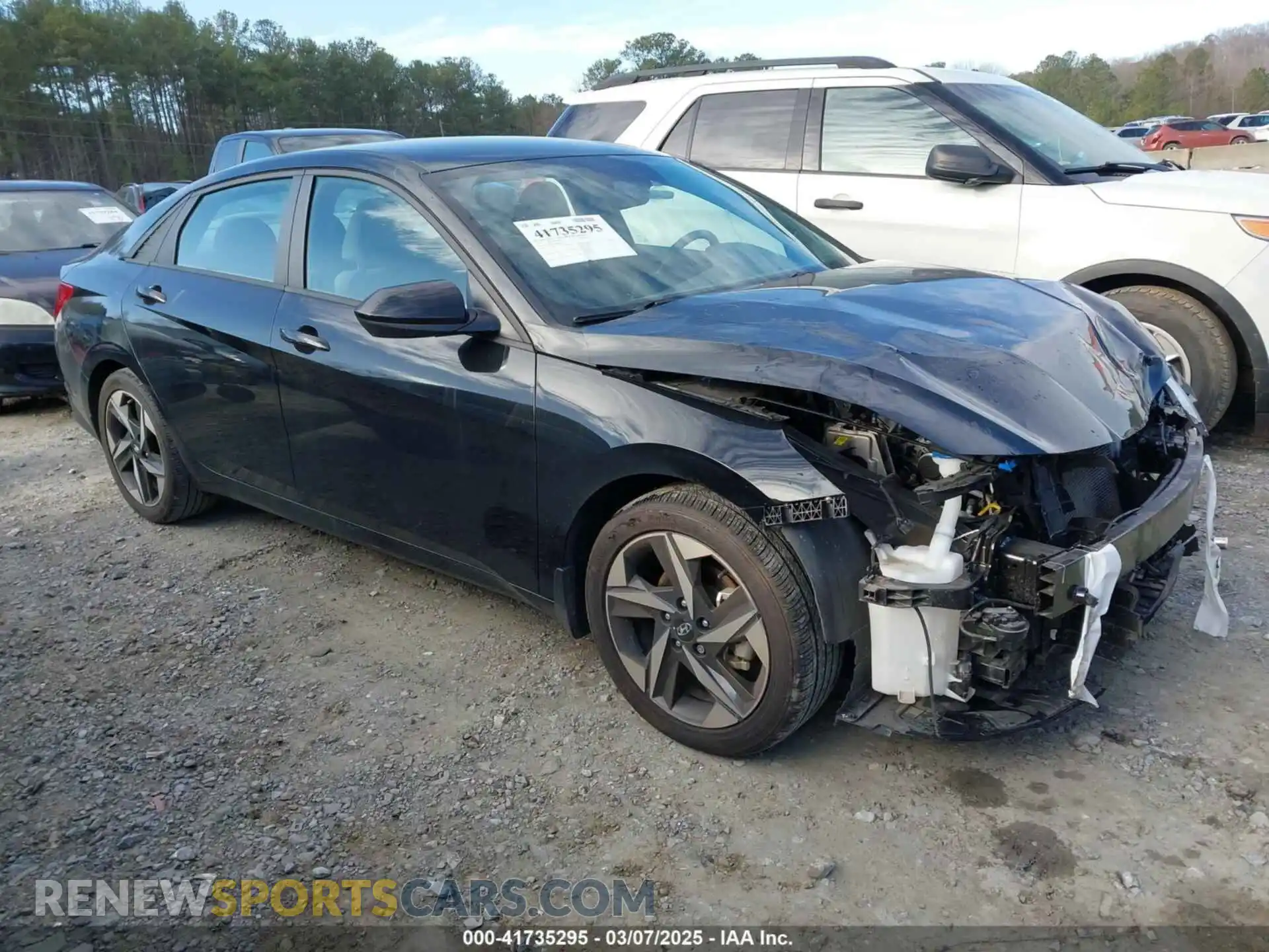 1 Фотография поврежденного автомобиля KMHLS4AG7PU408729 HYUNDAI ELANTRA 2023