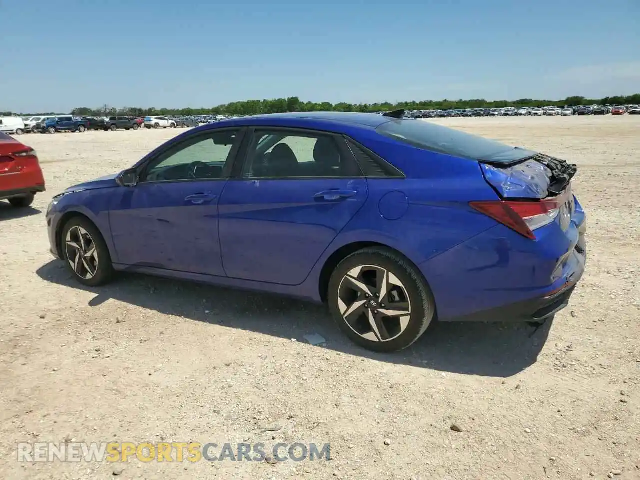 2 Photograph of a damaged car KMHLS4AG7PU555357 HYUNDAI ELANTRA 2023