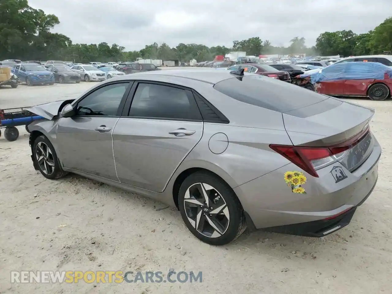 2 Фотография поврежденного автомобиля KMHLS4AG7PU567010 HYUNDAI ELANTRA 2023