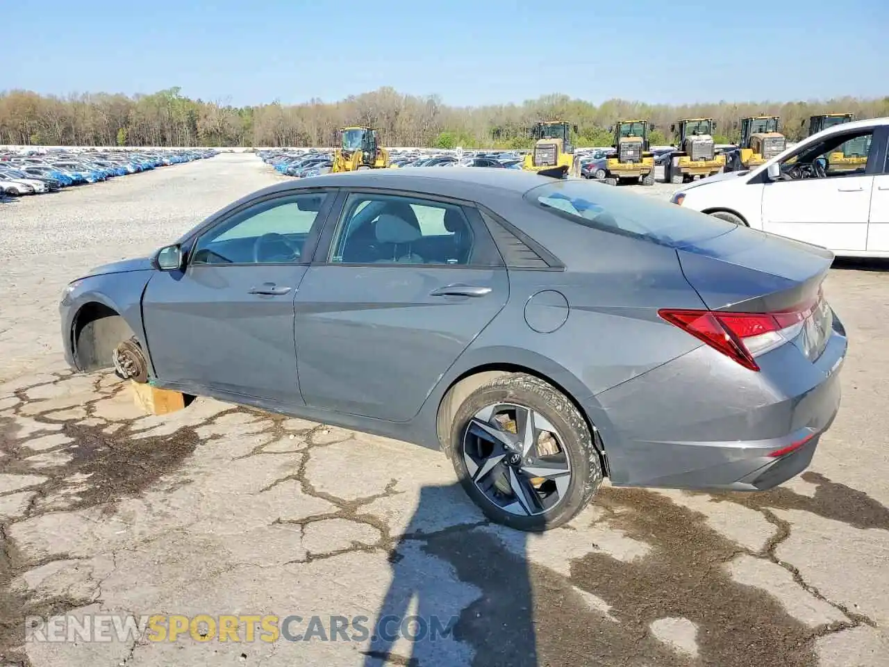 2 Photograph of a damaged car KMHLS4AG8PU580056 HYUNDAI ELANTRA 2023