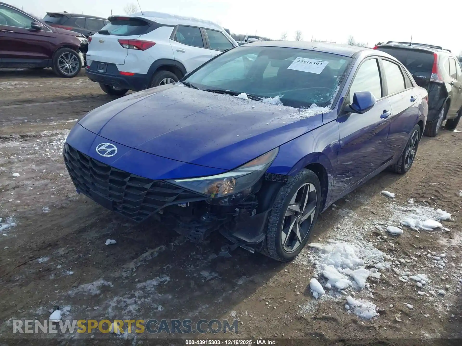 2 Photograph of a damaged car KMHLS4AG8PU587962 HYUNDAI ELANTRA 2023