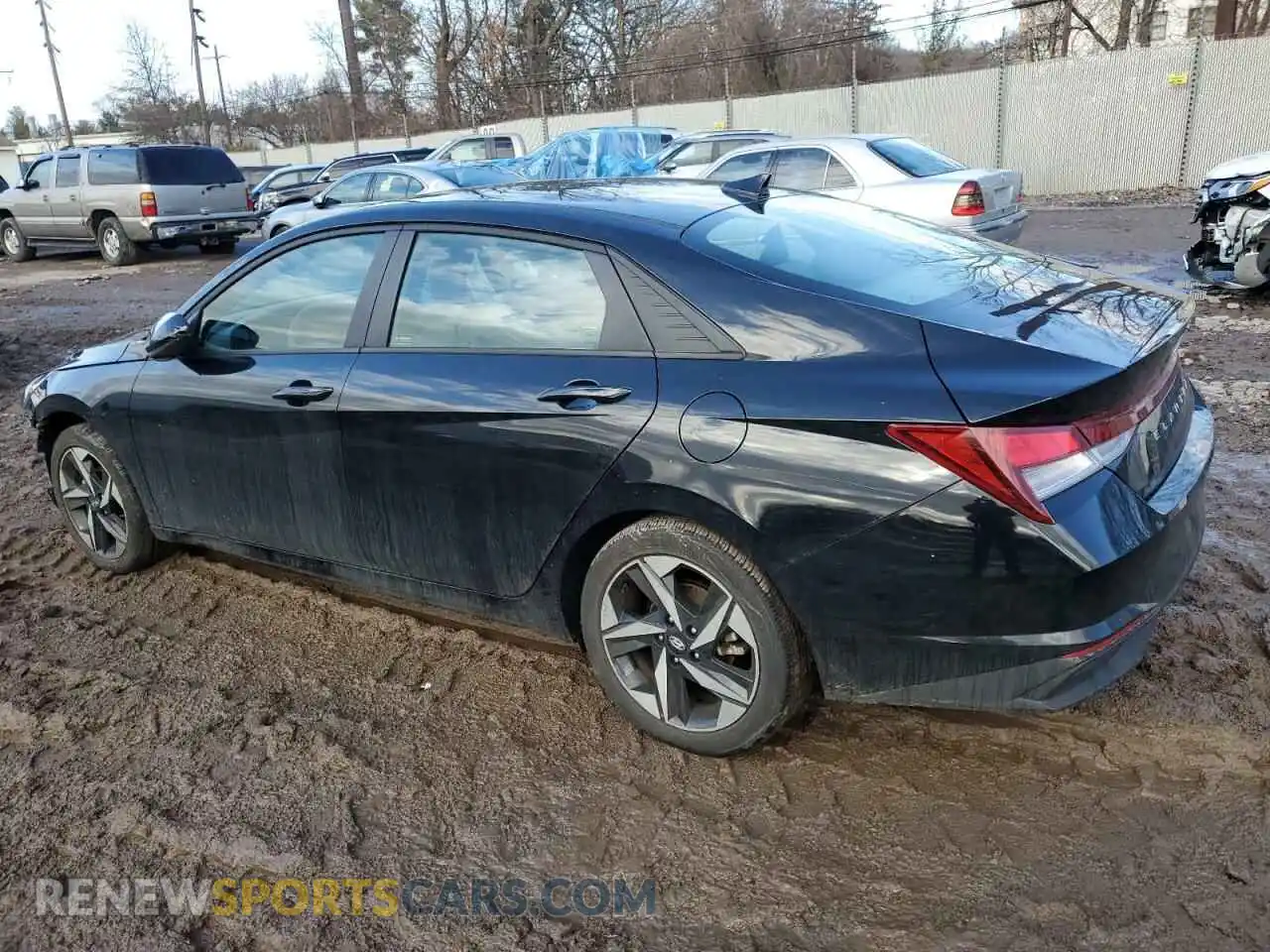 2 Photograph of a damaged car KMHLS4AG8PU589856 HYUNDAI ELANTRA 2023