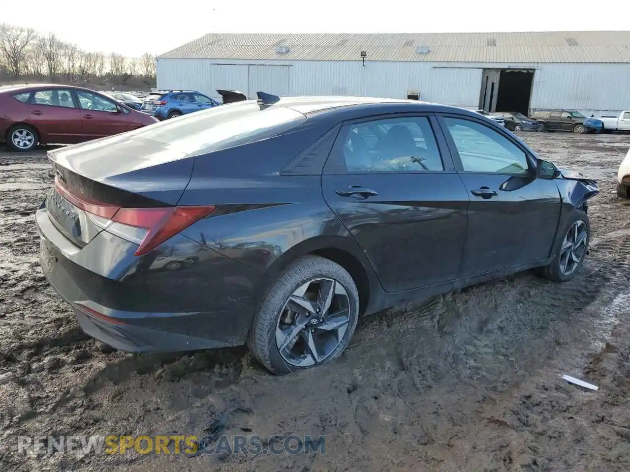 3 Photograph of a damaged car KMHLS4AG8PU589856 HYUNDAI ELANTRA 2023