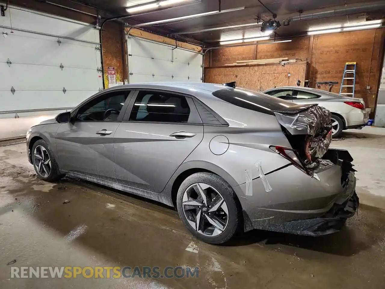 2 Photograph of a damaged car KMHLS4AG9PU463523 HYUNDAI ELANTRA 2023
