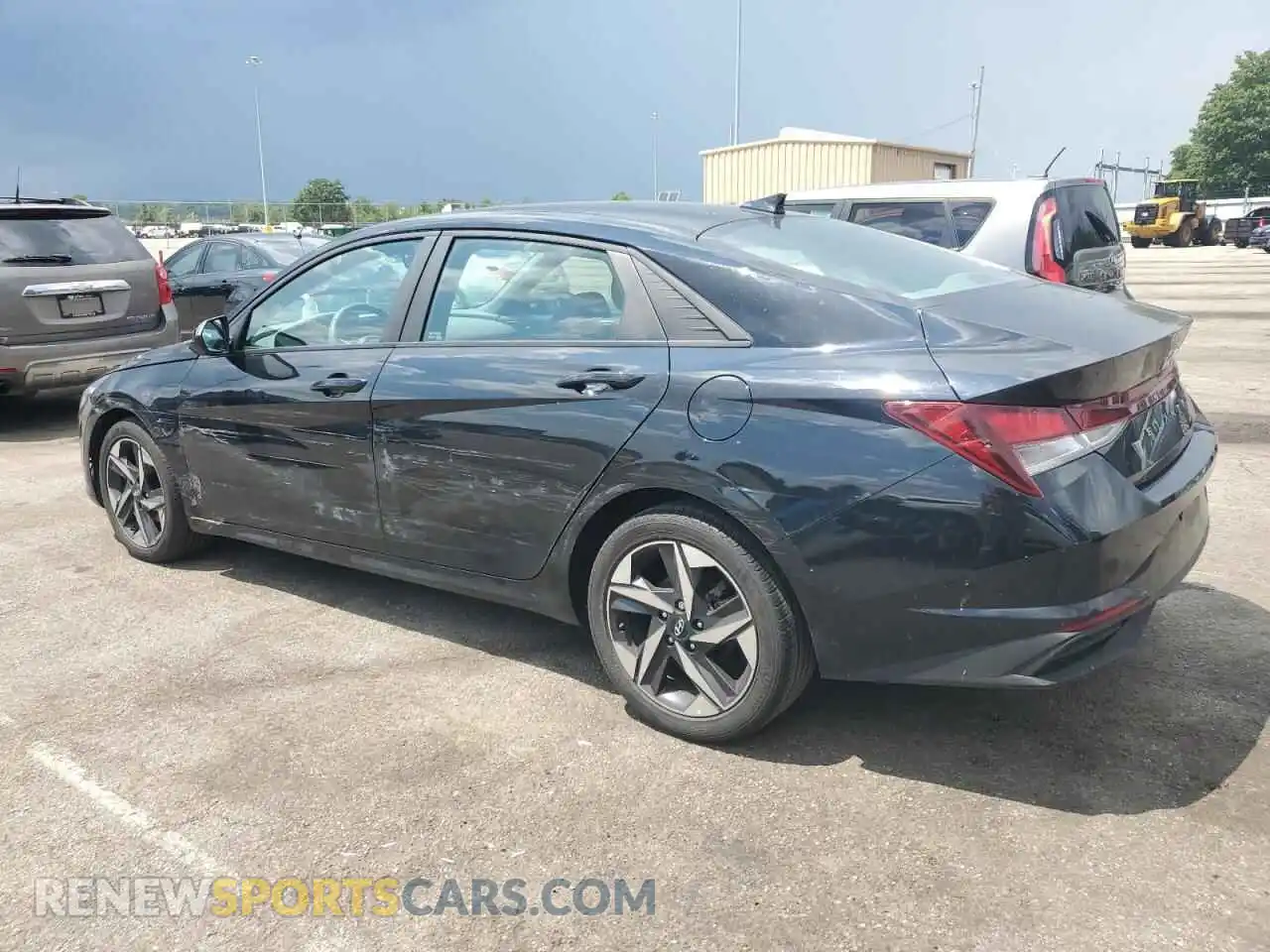 2 fotografías del automóvil dañado KMHLS4AG9PU515670 HYUNDAI ELANTRA 2023